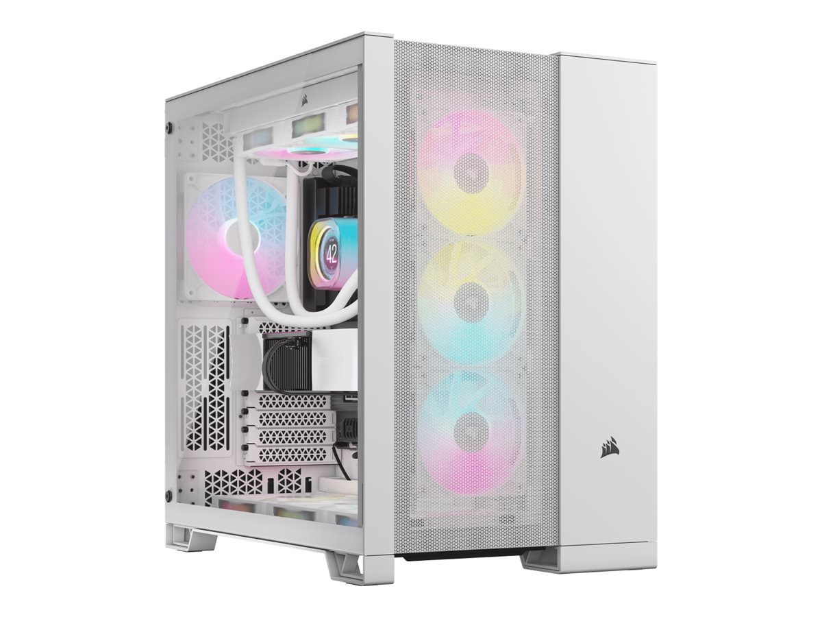 Corsair Geh Midi 6500D Airflow Tempered Glass White