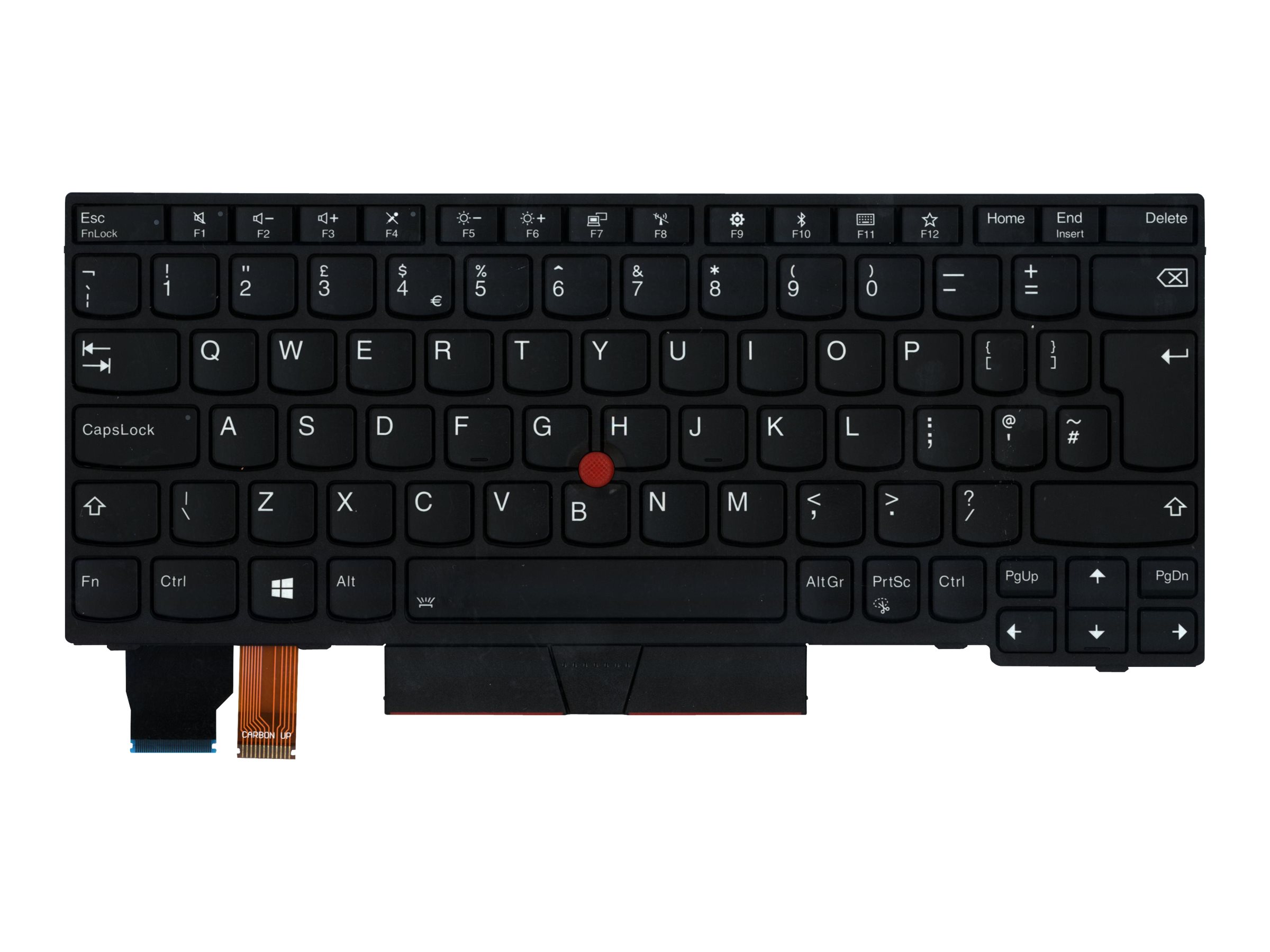 Lenovo Lite-On FU5370BL2 - Ersatztastatur Notebook - mit Trackpoint