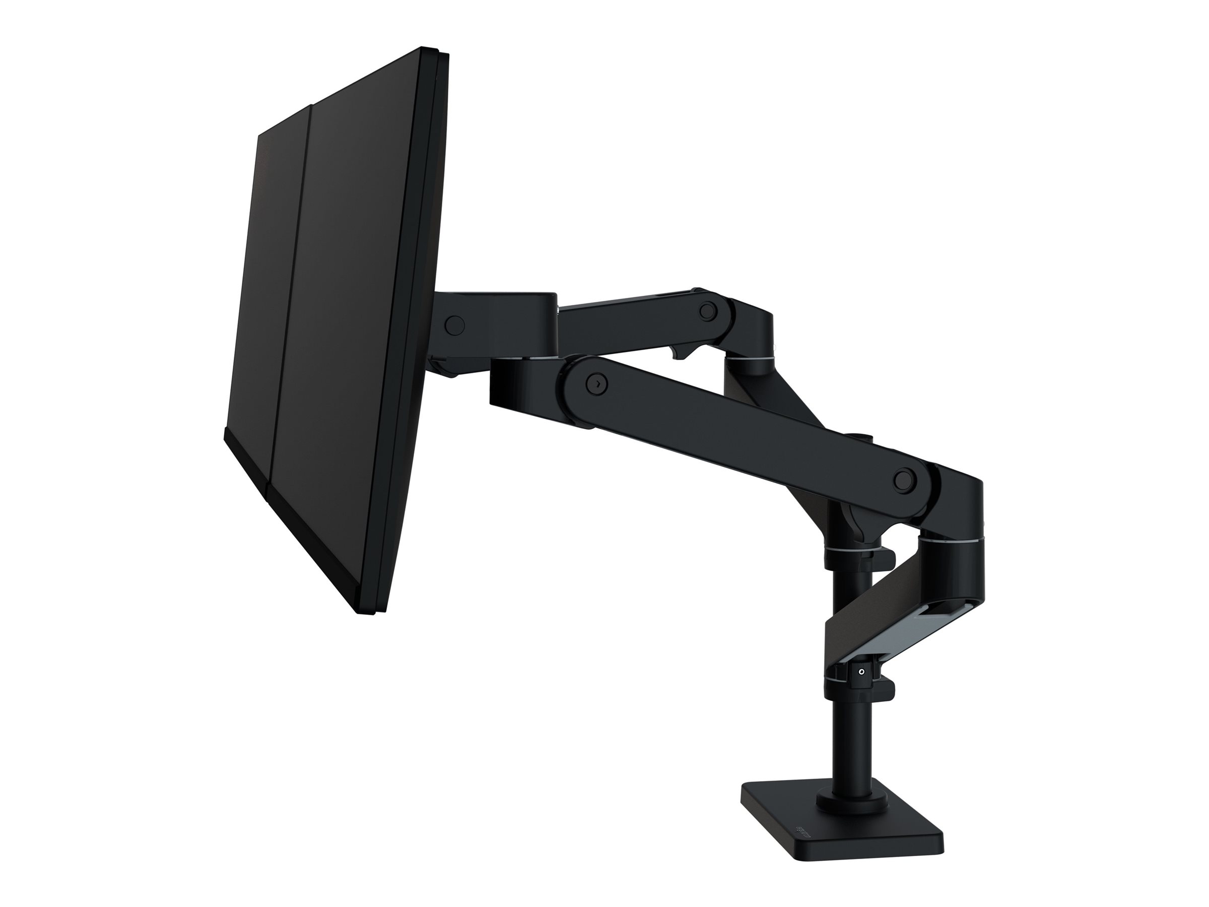 Ergotron LX Pro - Befestigungskit (Doppelarm) - modular - fr 2 LCD-Displays - Aluminium - Schwarz - Bildschirmgre: bis zu 68,6 cm (bis zu 27 Zoll)