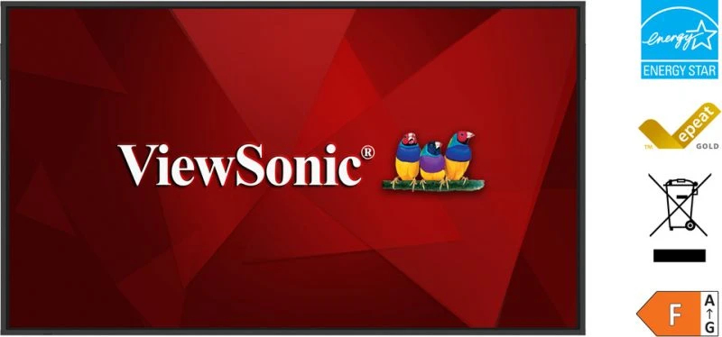 Viewsonic CDE75G3-1C visualizzatore di messaggi Pannello piatto per segnaletica digitale 190,5 cm (75) LCD 500 cd/m� 4K Ultra HD Nero 24/7