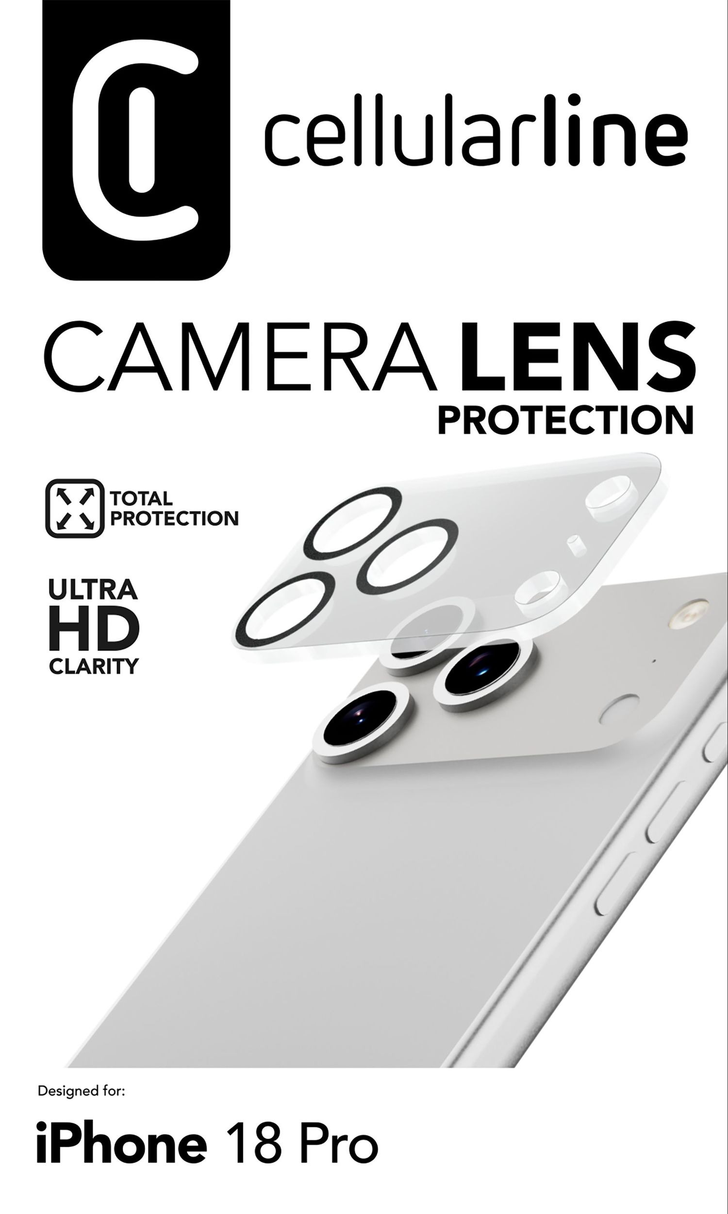 Cellularline CAMERA LENS - IPHONE 18 PRO