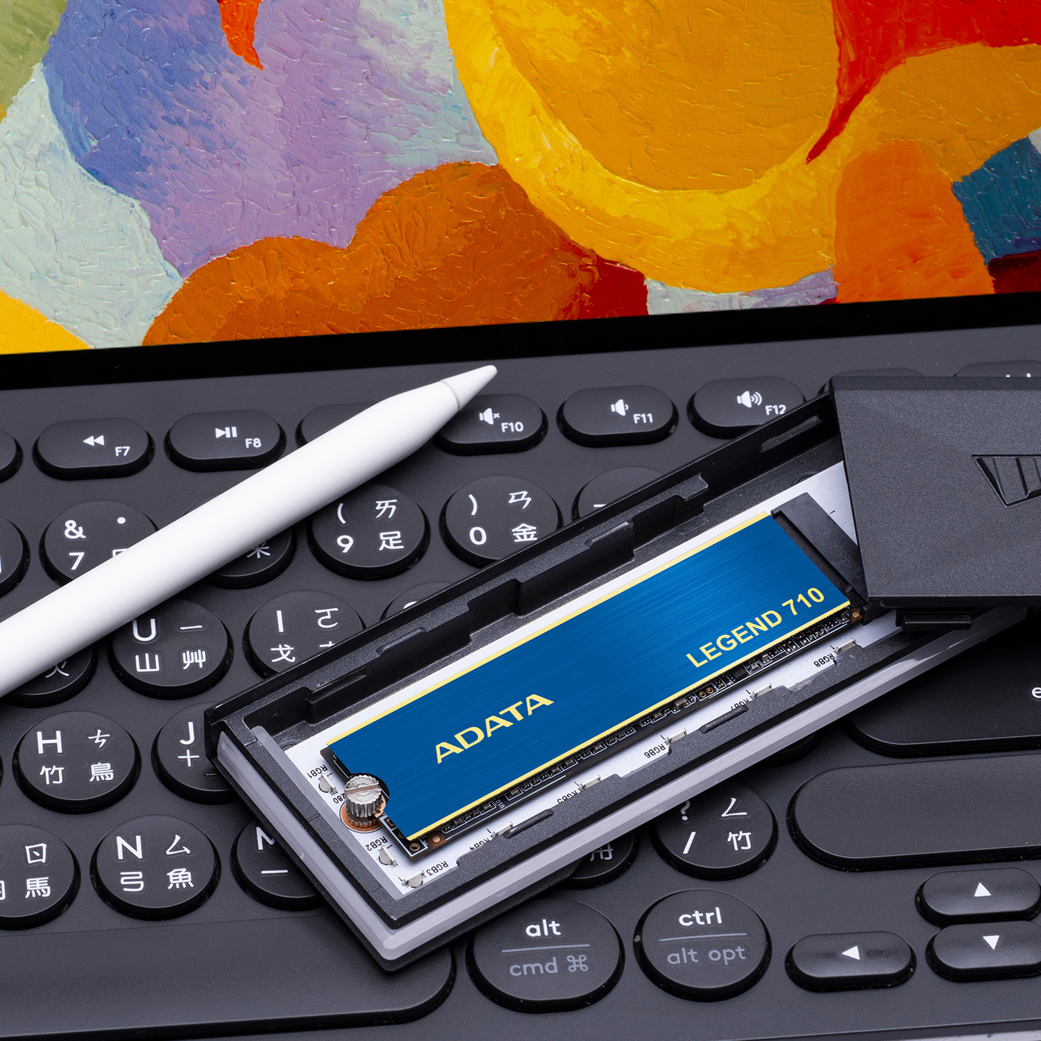 ADATA Legend 710 - SSD - 2 TB - intern - M.2 2280 - PCIe 3.0 x4 (NVMe)