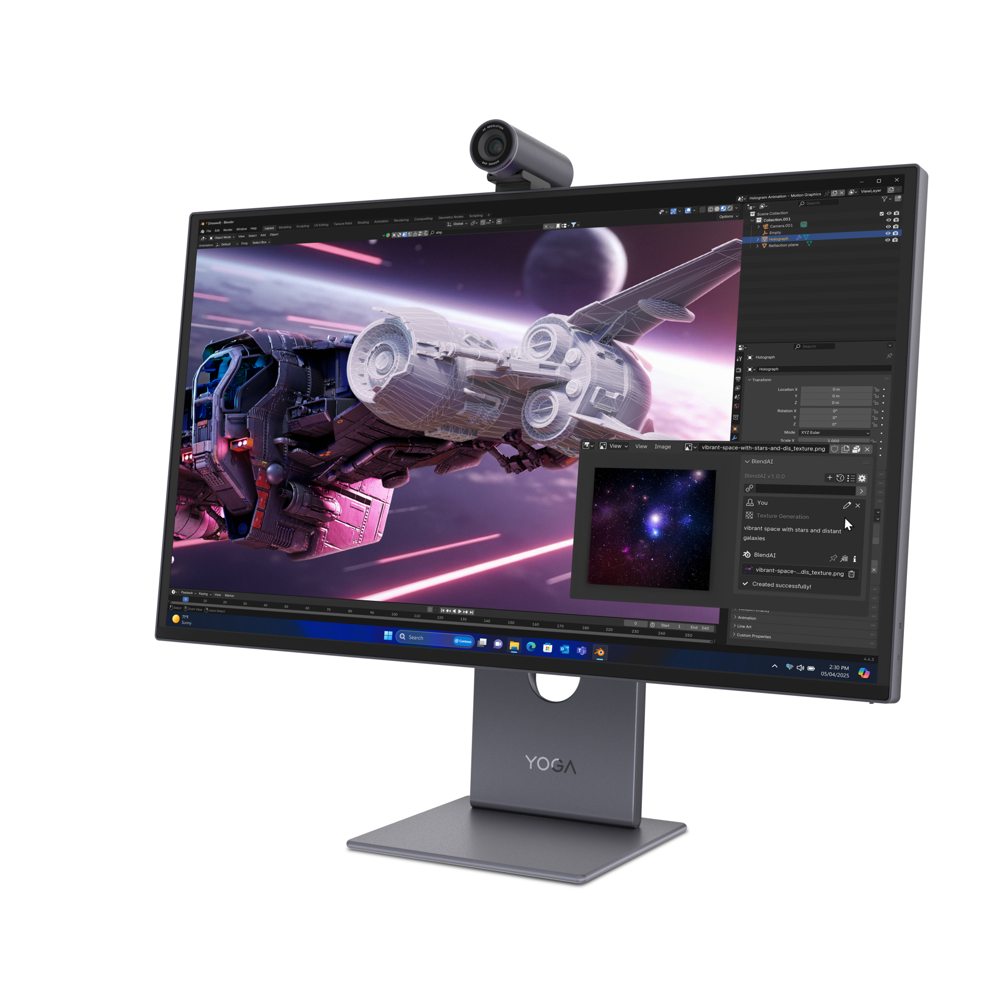 Lenovo Yoga Pro 27UD-10 - OLED-Monitor - 68.6 cm (27)