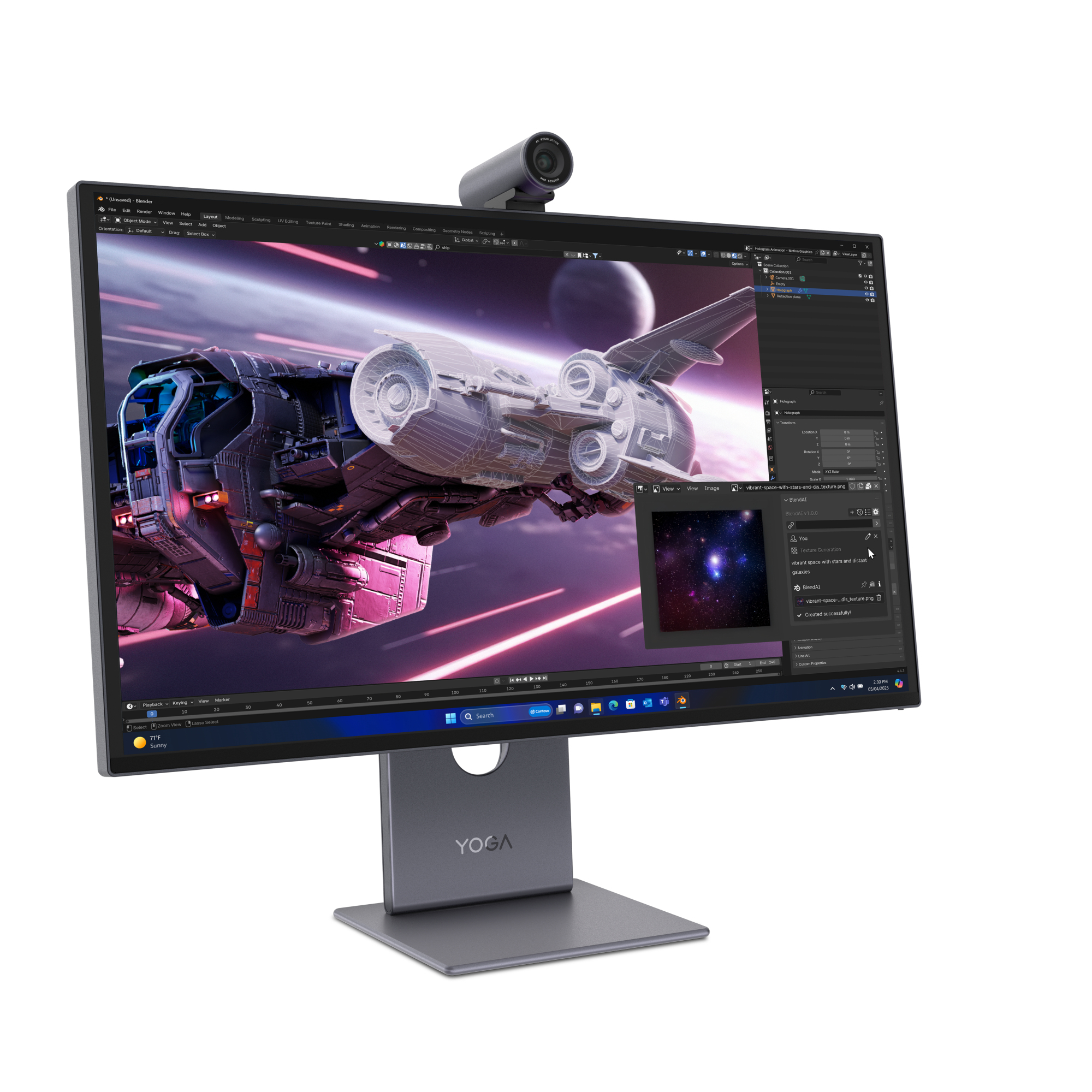 Lenovo Yoga Pro 27UD-10 - OLED-Monitor - 68.6 cm (27)