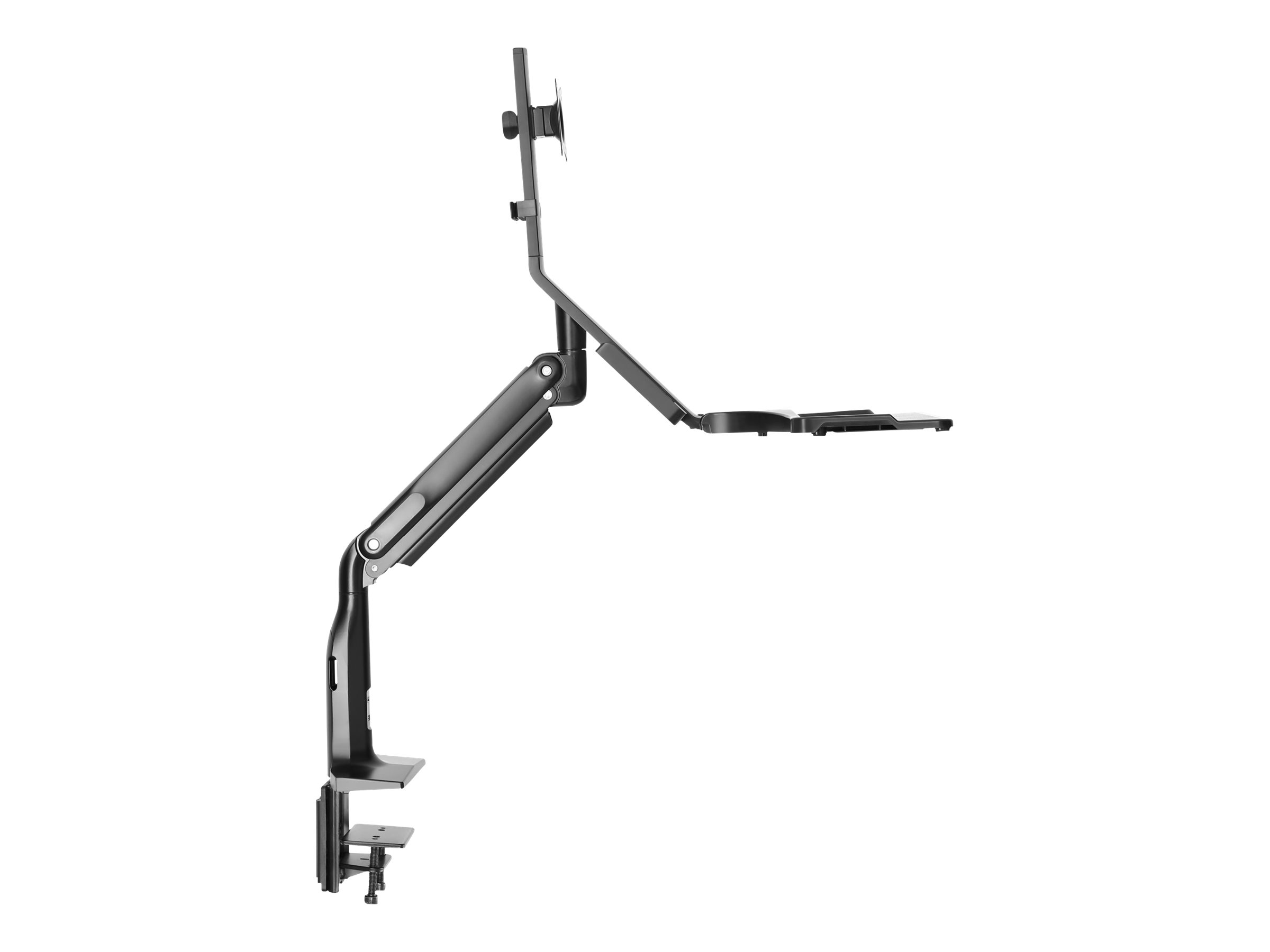 InLine 23174A soporte para monitor 43,2 cm (17) Negro Escritorio