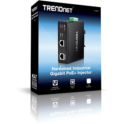 TRENDnet TI-IG30 - Power Injector (DIN-Schienenmontage mglich)