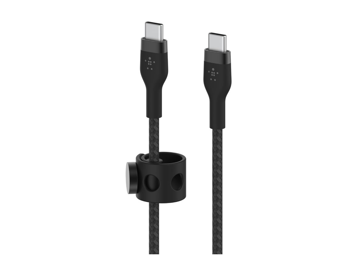 Belkin USB-C to Braided Silicone 1m Twin - Kabel - Digital/Daten