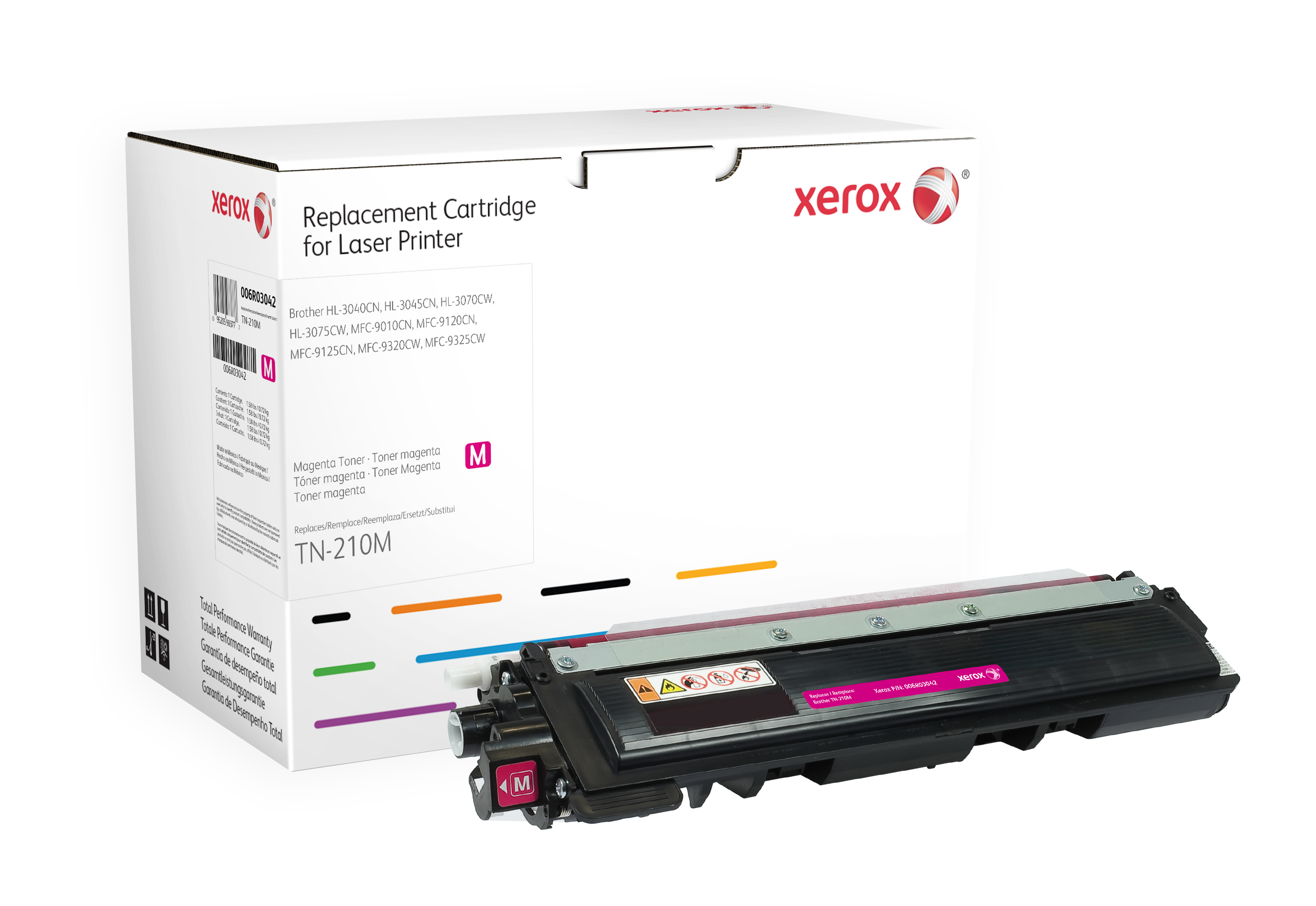 Xerox 006R03042 - ersetzt TN-230M - Toner magenta - fr DCP-9010CN, HL-3040CN/HL-3070CW, MFC-9120CN, MFC-9320W kompatibel