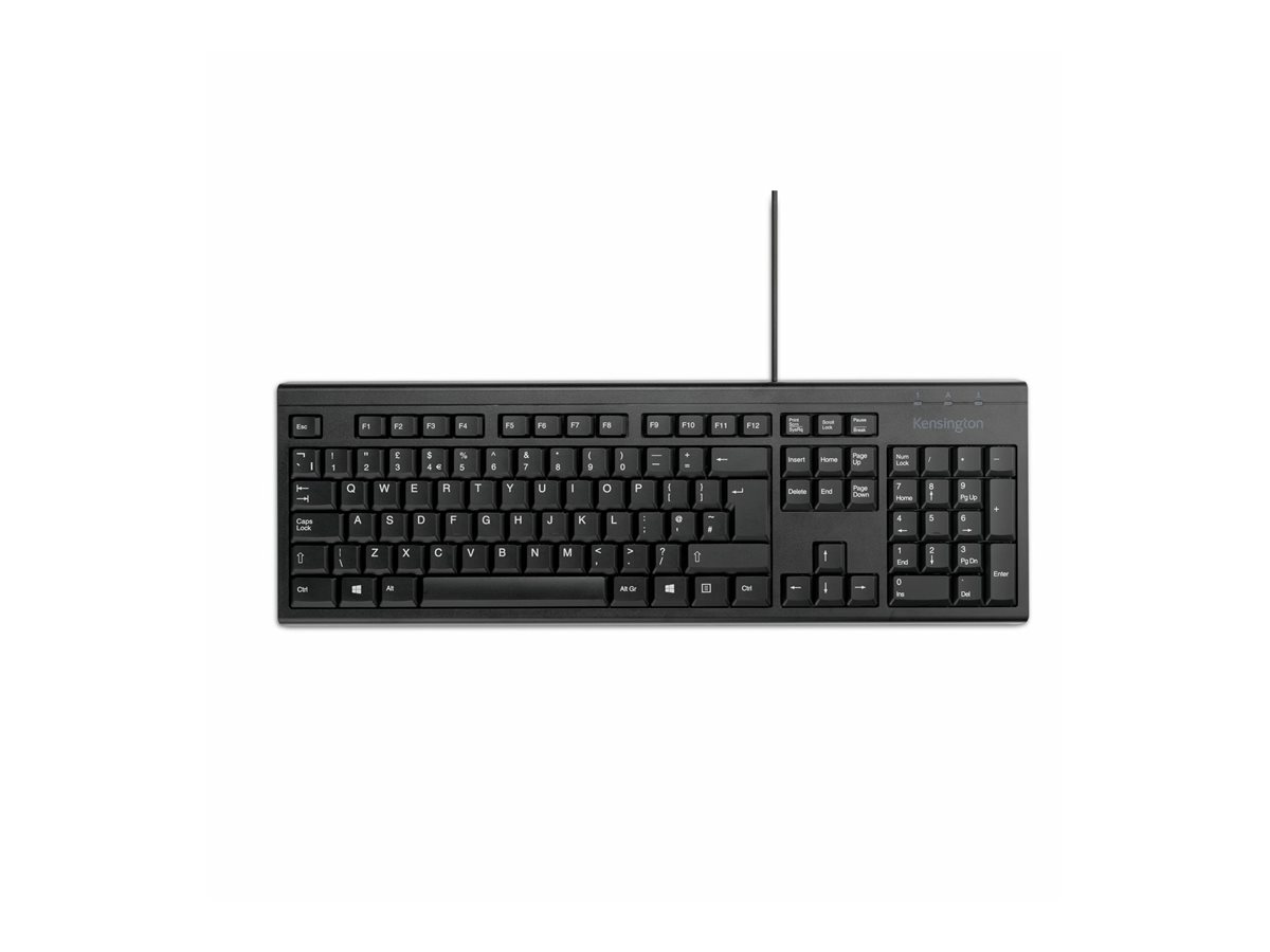 Kensington KB100 EQ Standard Keyboard - UK