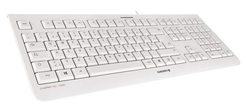 CHERRY KC 1000 clavier USB Suisse Gris