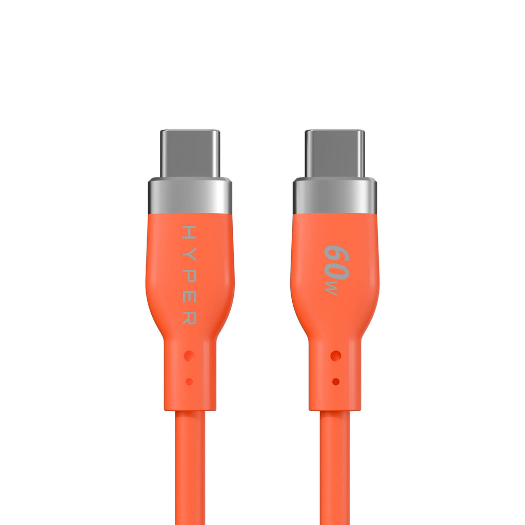 Targus HyperJuice Flex cavo USB USB 2.0 1,5 m USB C 0,48 Gbit/s 60 W Arancione