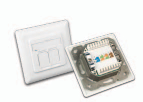 Wirewin DD-TRIO-C6 UP2 WS prise de courant Blanc