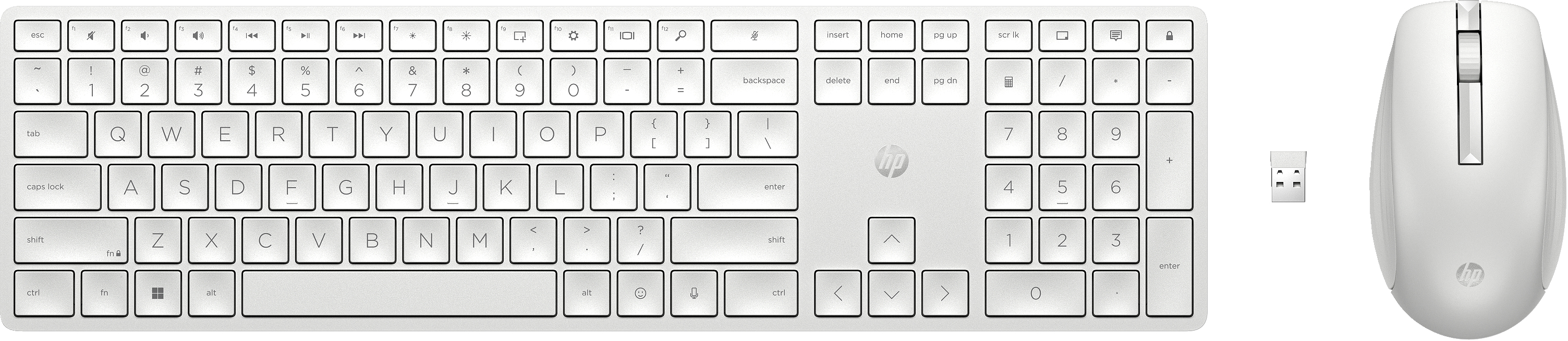 HP 650 Wireless Keyboard and Mouse Combo