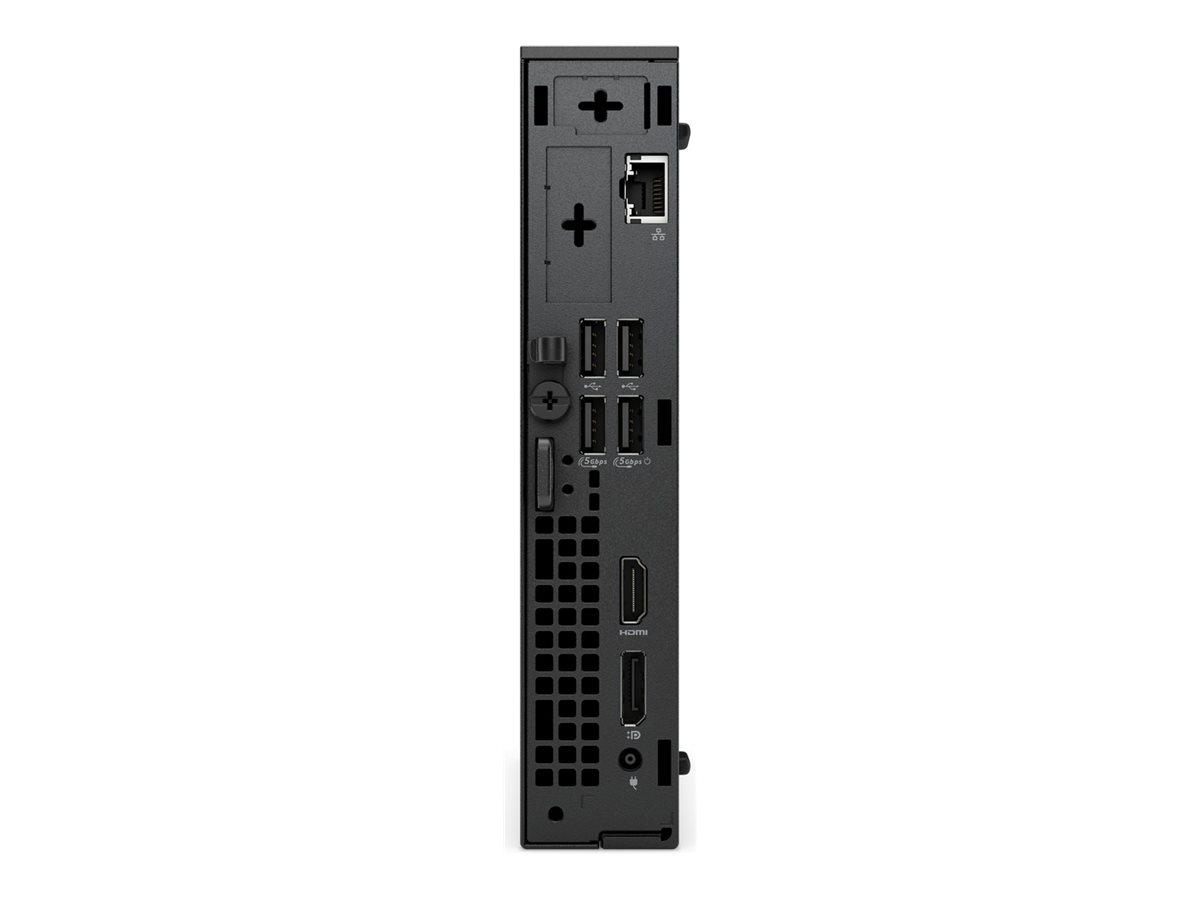 Dell Pro Micro QCM1250 - Micro - Core Ultra 7 265T / 1.5 GHz - RAM 16 GB - SSD 512 GB - NVMe, TLC - Intel Graphics - 1GbE, Bluetooth, Wi-Fi 6E - WLAN: Bluetooth, 802.11a/b/g/n/ac/ax (Wi-Fi 6E)