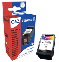 Pelikan 1021410230 ink cartridge 1 pc(s) Compatible Cyan, Magenta, Yellow