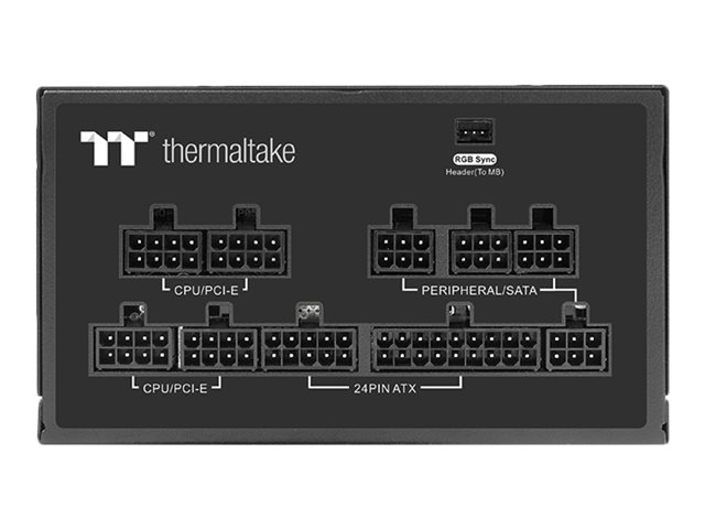 Thermaltake Toughpower GF2 ARGB power supply unit 750 W 24-pin ATX Black