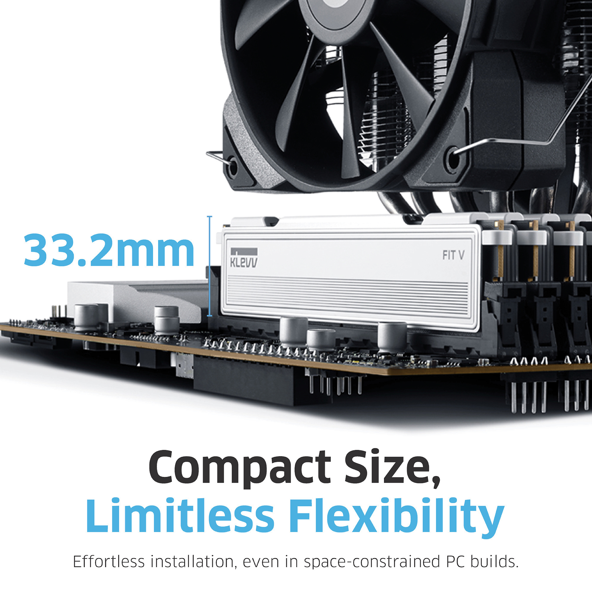 Klevv KD5AGU880-60A300F m�dulo de memoria 32 GB 2 x 16 GB DDR5 288-pin DIMM