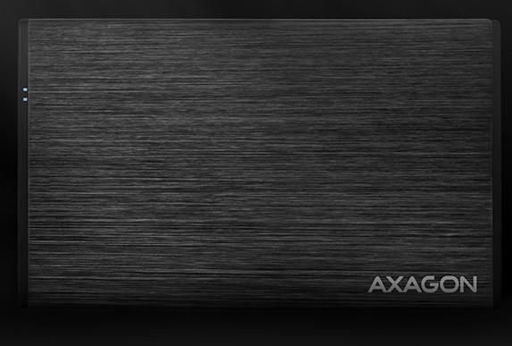 Axagon EE25-XA6 storage drive enclosure HDD/SSD enclosure Black 2.5