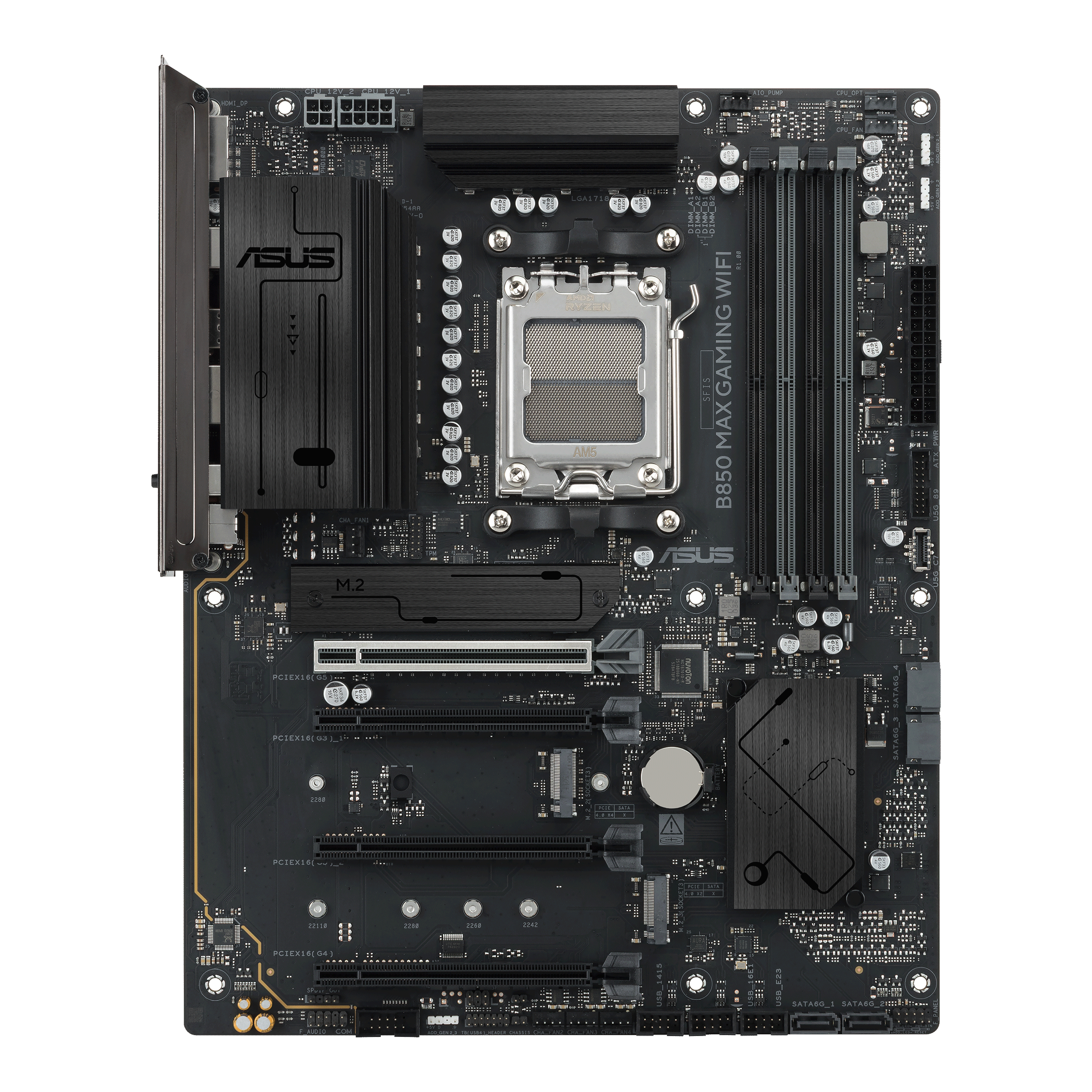 ASUS B850 MAX GAMING WIFI AMD B850 Z�calo AM5 ATX