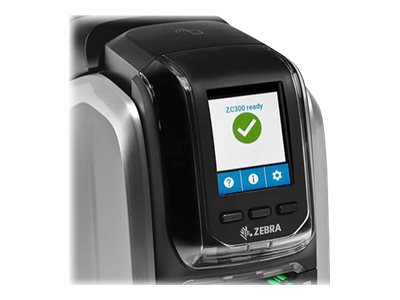 Zebra ZC300 stampante per schede plastificate Sublimazione/Trasferimento termico A colori 300 x 300 DPI Wi-Fi