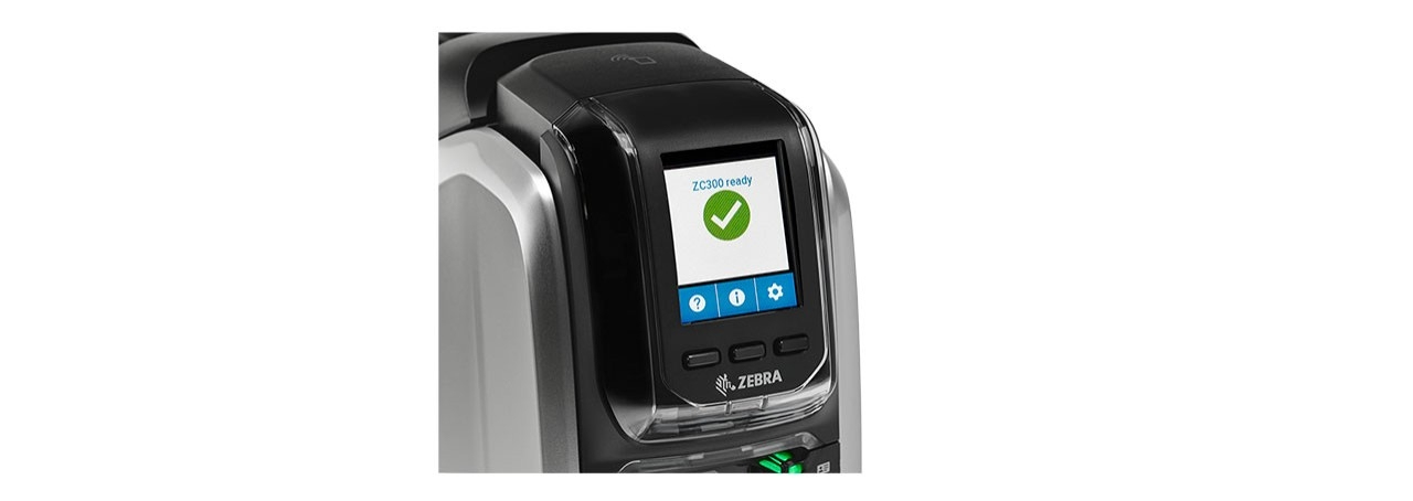 Zebra ZC300 stampante per schede plastificate Sublimazione/Trasferimento termico A colori 300 x 300 DPI Wi-Fi