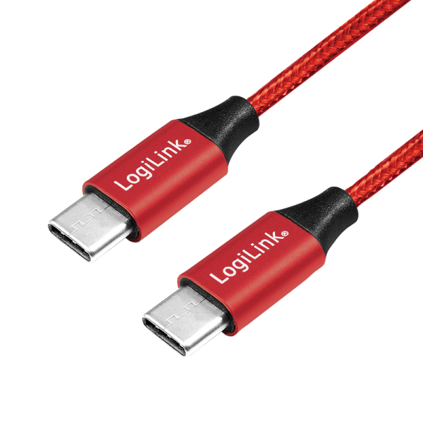 LogiLink USB-Kabel - 24 pin USB-C (M) zu 24 pin USB-C (M)