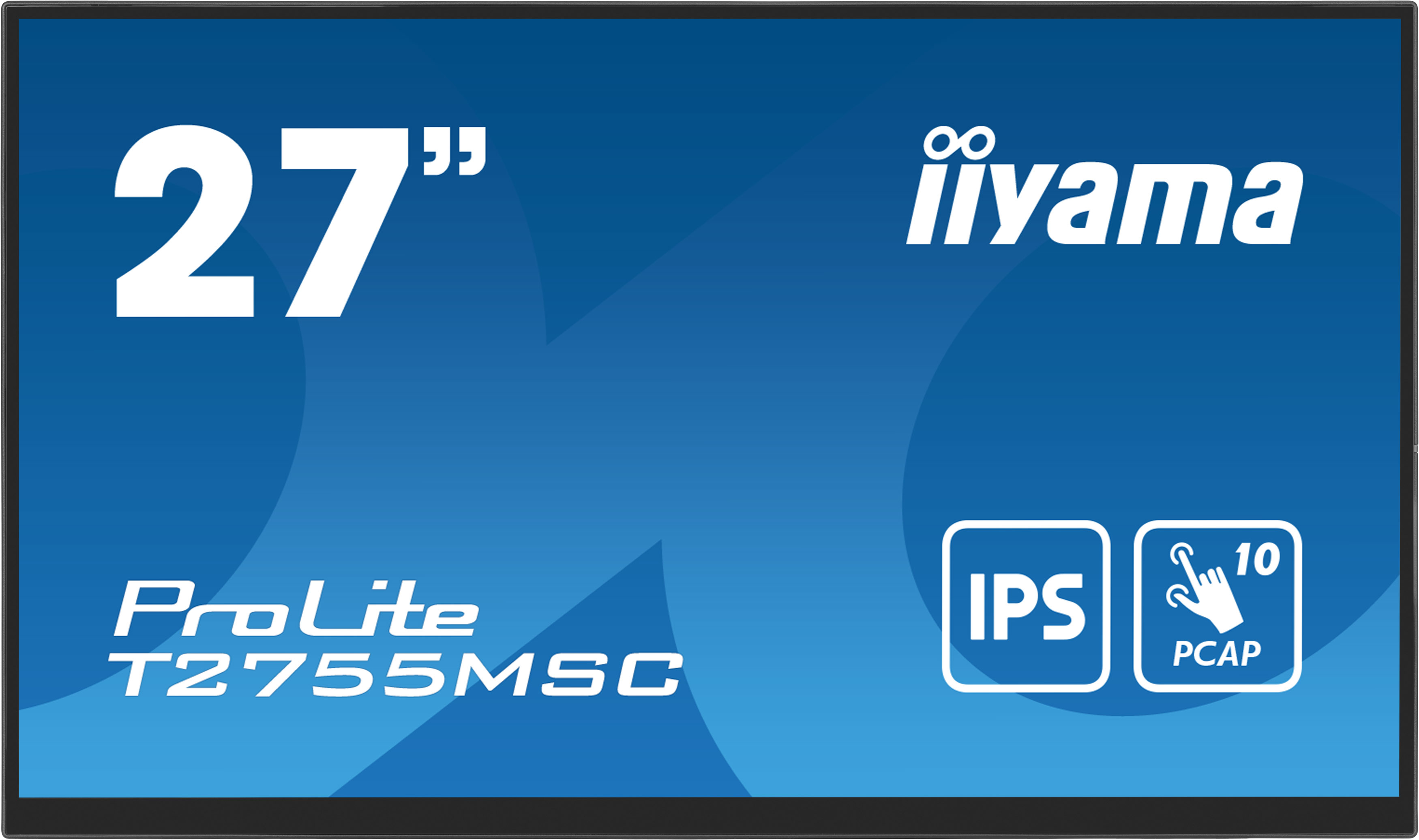 iiyama ProLite T2755MSC-B1 Monitor PC 68,6 cm (27) 1920 x 1080 Pixel Full HD LED Touch screen Da tavolo Nero