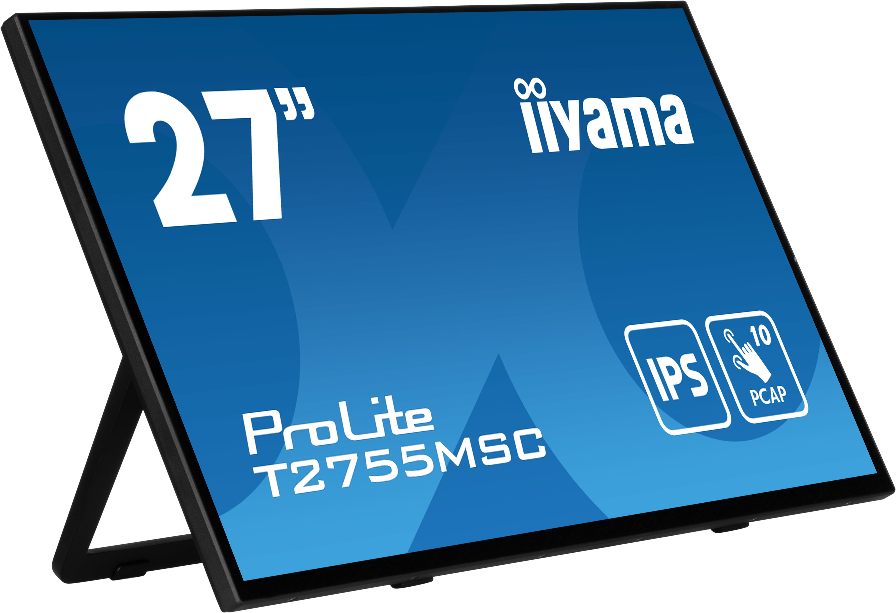 iiyama ProLite T2755MSC-B1 Monitor PC 68,6 cm (27) 1920 x 1080 Pixel Full HD LED Touch screen Da tavolo Nero