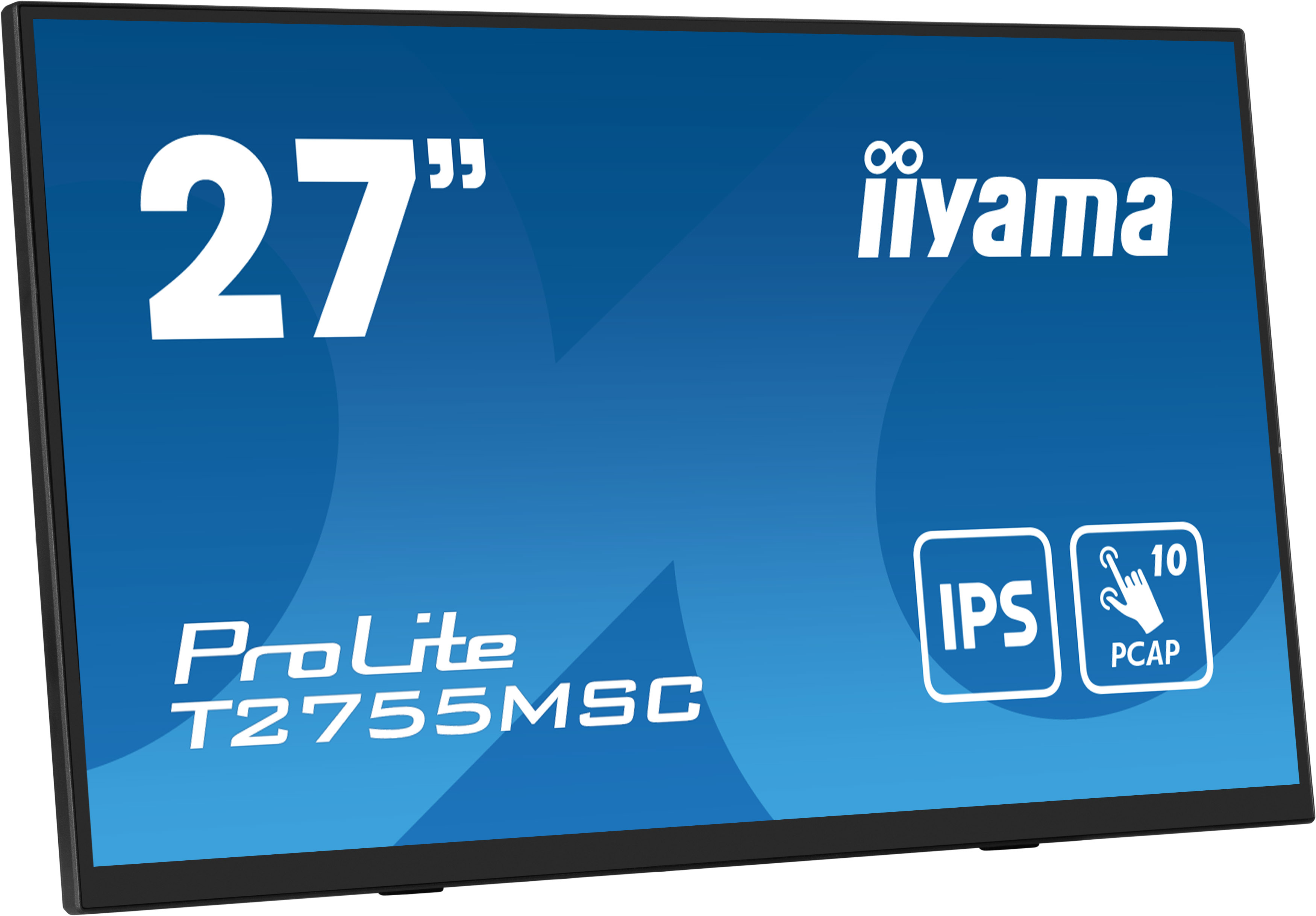 iiyama ProLite T2755MSC-B1 Monitor PC 68,6 cm (27) 1920 x 1080 Pixel Full HD LED Touch screen Da tavolo Nero