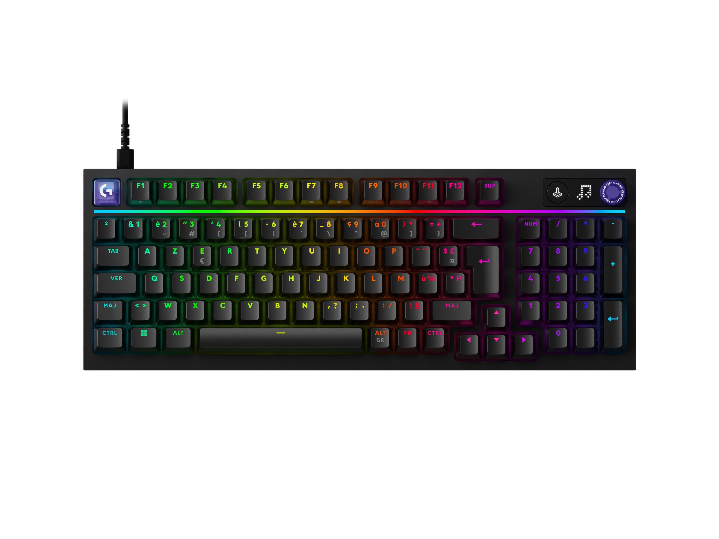 Logitech G G316 X 98 - Tastatur - 98% - full