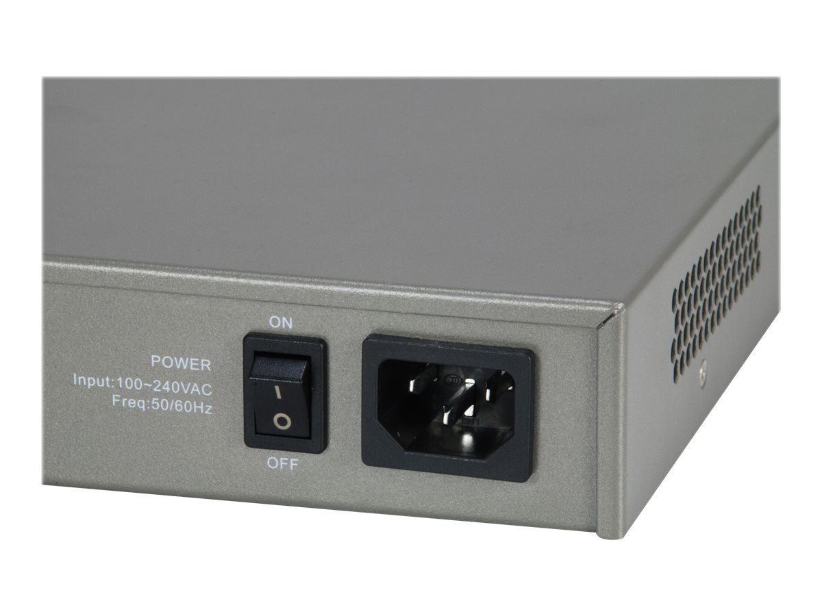 LevelOne GTL-2091 - Switch - L3 - managed - 12 x 10 Gigabit SFP+ + 8 x 10/100/1000