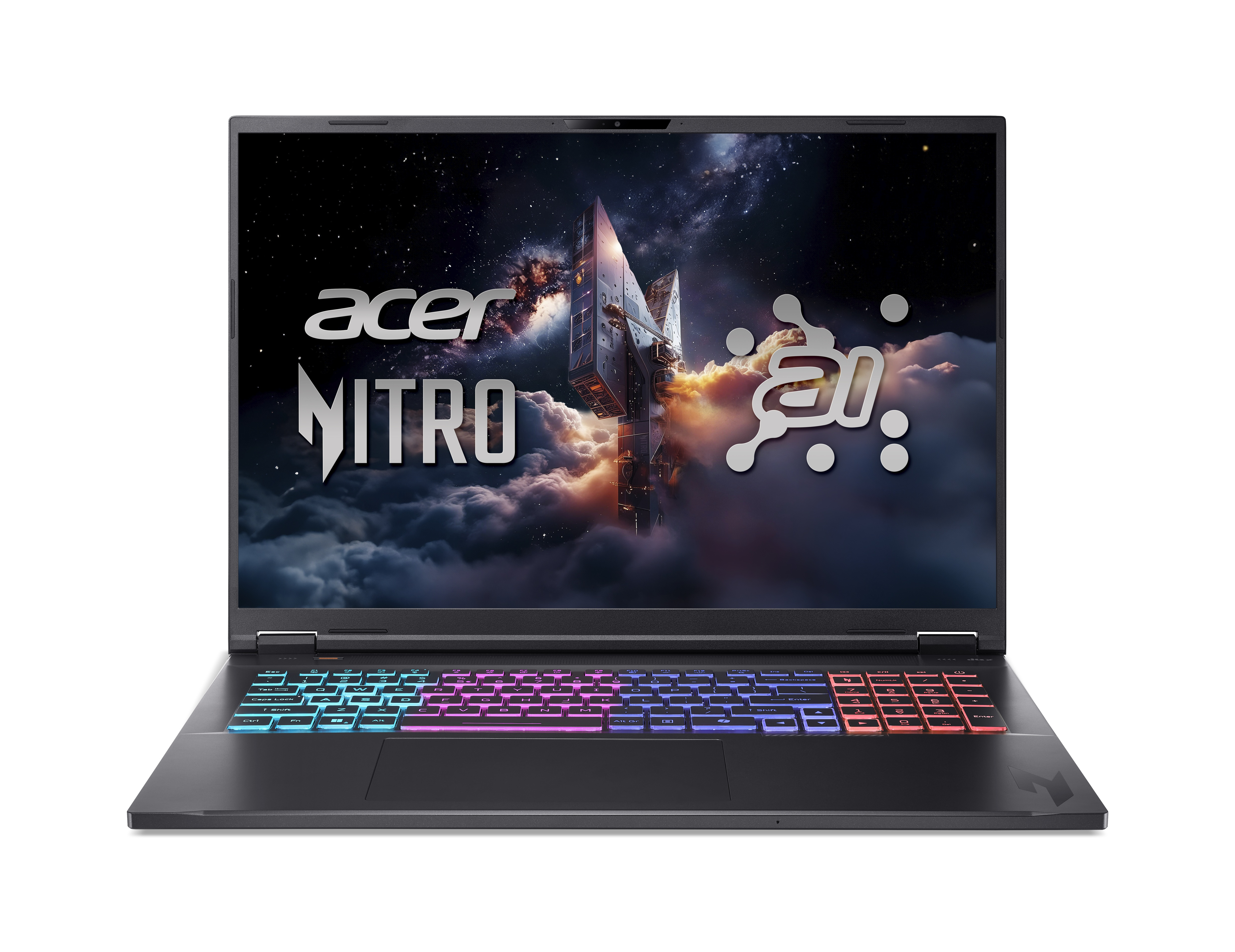 Acer Nitro 18 AI AN18-61 - AMD Ryzen AI 7 350 / 2 GHz - Win 11 Home - GeForce RTX 5060 - 16 GB RAM - 1.024 TB SSD NVMe - 45.7 cm (18)