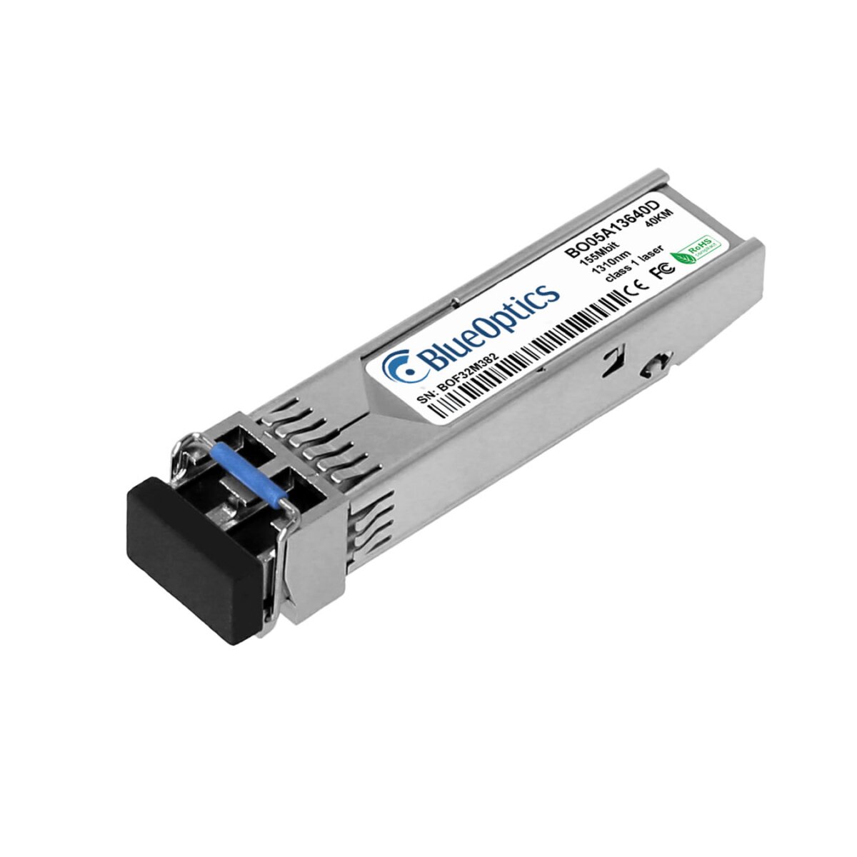 BlueOptics SFP100SM30D-BO module �metteur-r�cepteur de r�seau Fibre optique 155 Mbit/s SFP 1310 nm