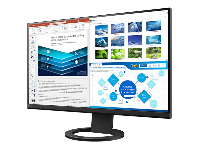 EIZO FlexScan EV2720S-BK - Mit FlexStand - LED-Monitor - 68.6 cm (27)