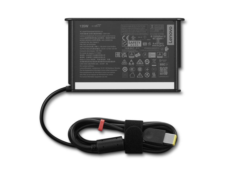 Lenovo 4X21L38724 power adapter/inverter Indoor Black