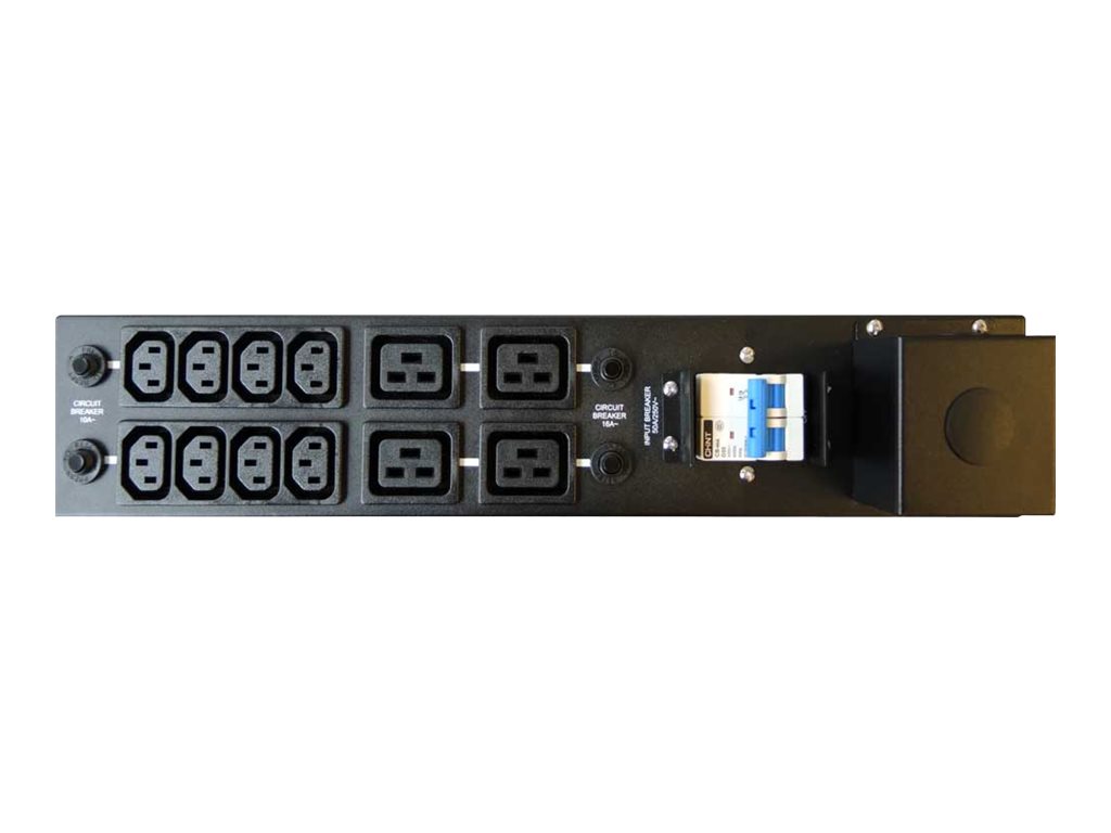 ONLINE USV Stromverteilungseinheit (Rack - einbauf�hig) - Eingabe, Eingang Anschlu�klemmen - Ausgangsanschl�sse: 12 - 48.3 cm (19)