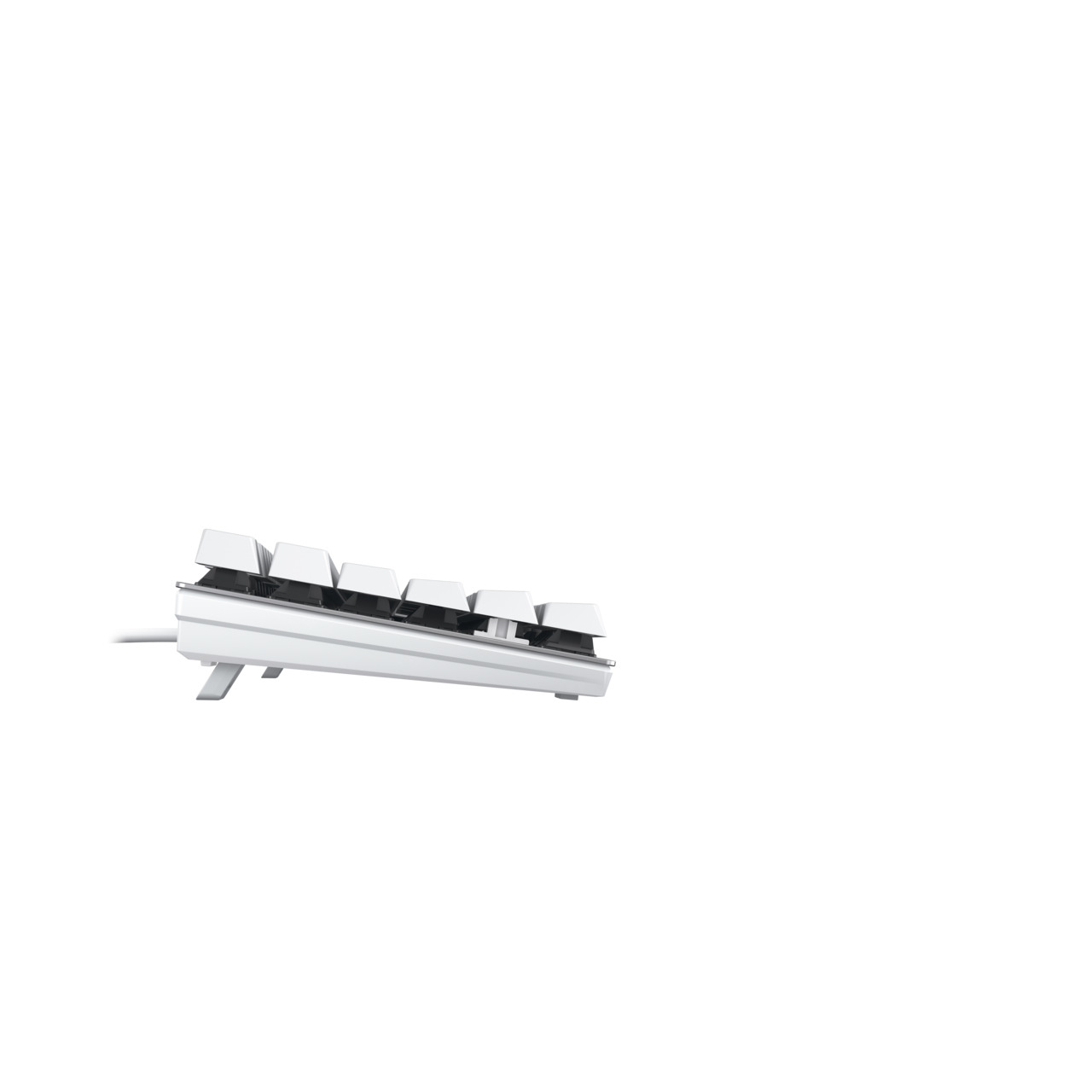CHERRY KC 200 MX tastiera Universale USB QWERTY Inglese Argento, Bianco