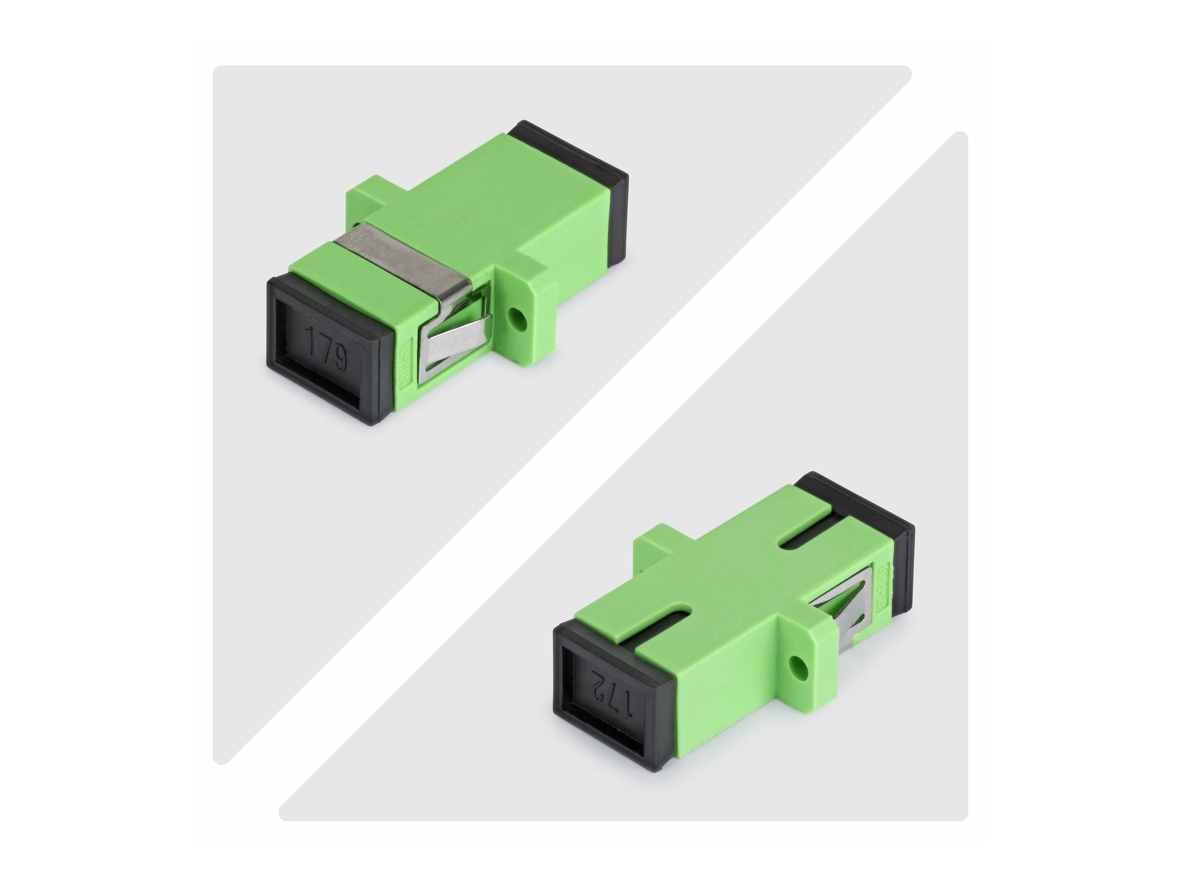 StarTech.com Netzwerkkoppler - SC/APC Einzelmodus (W)