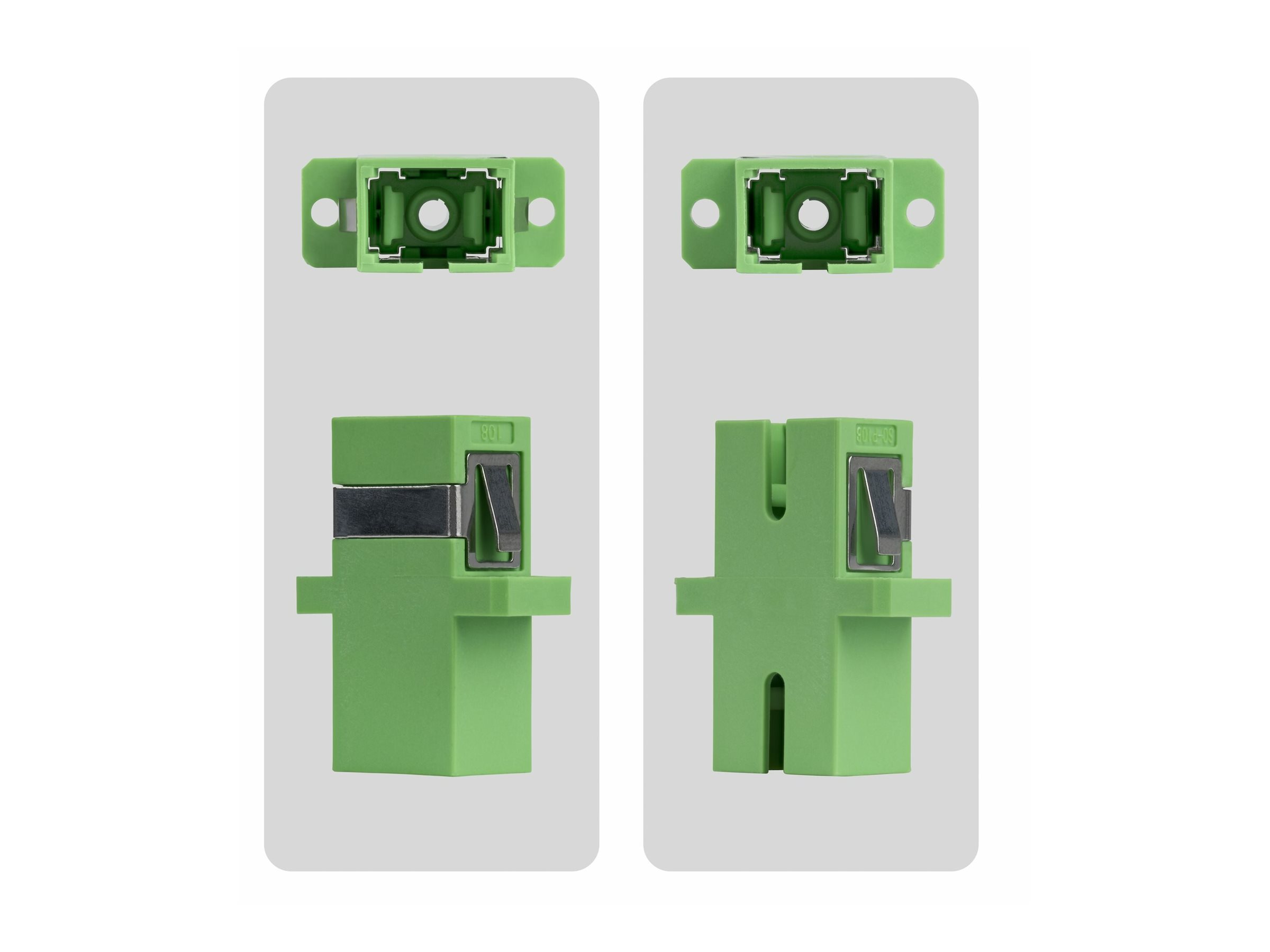 StarTech.com Netzwerkkoppler - SC/APC Einzelmodus (W)