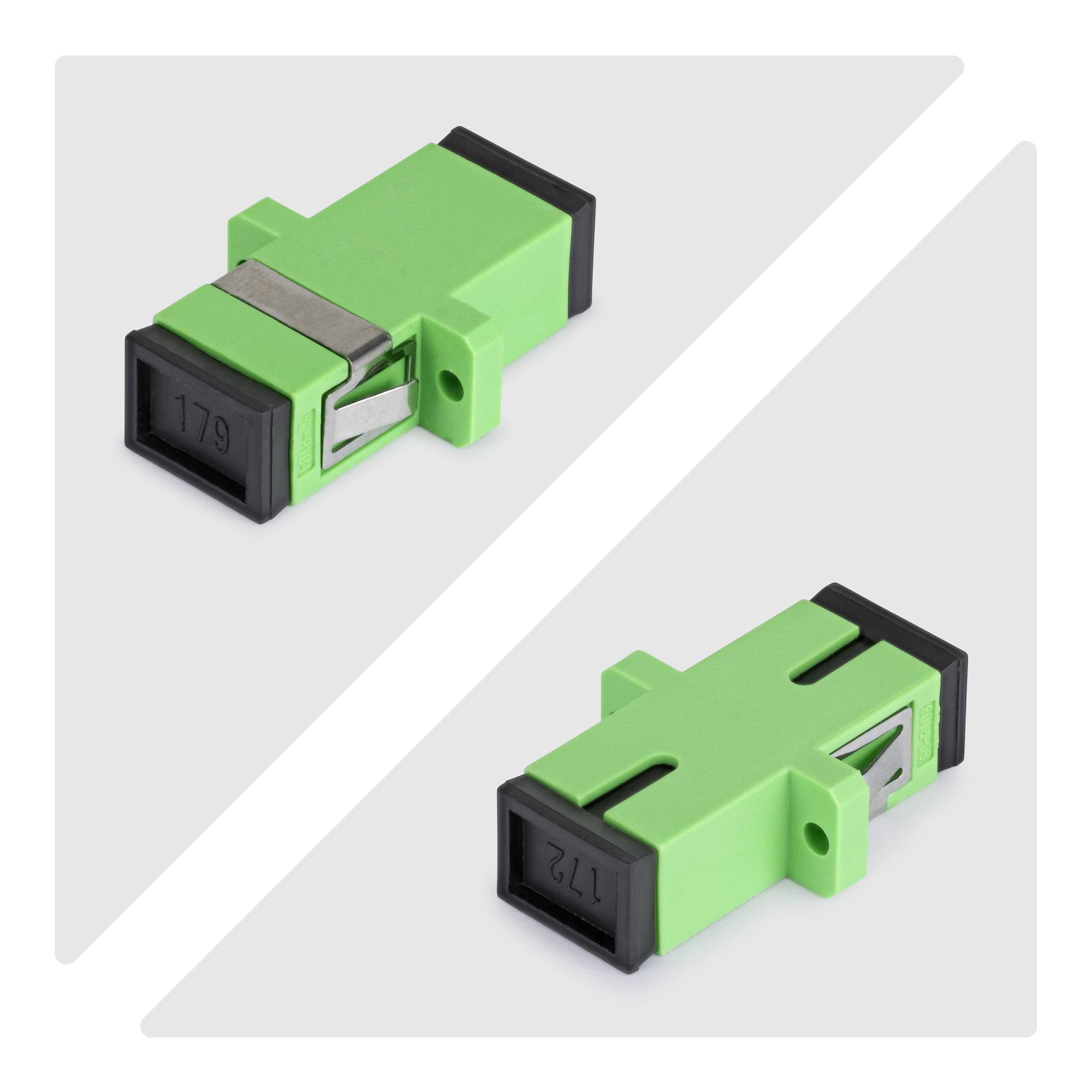 StarTech.com Netzwerkkoppler - SC/APC Einzelmodus (W)