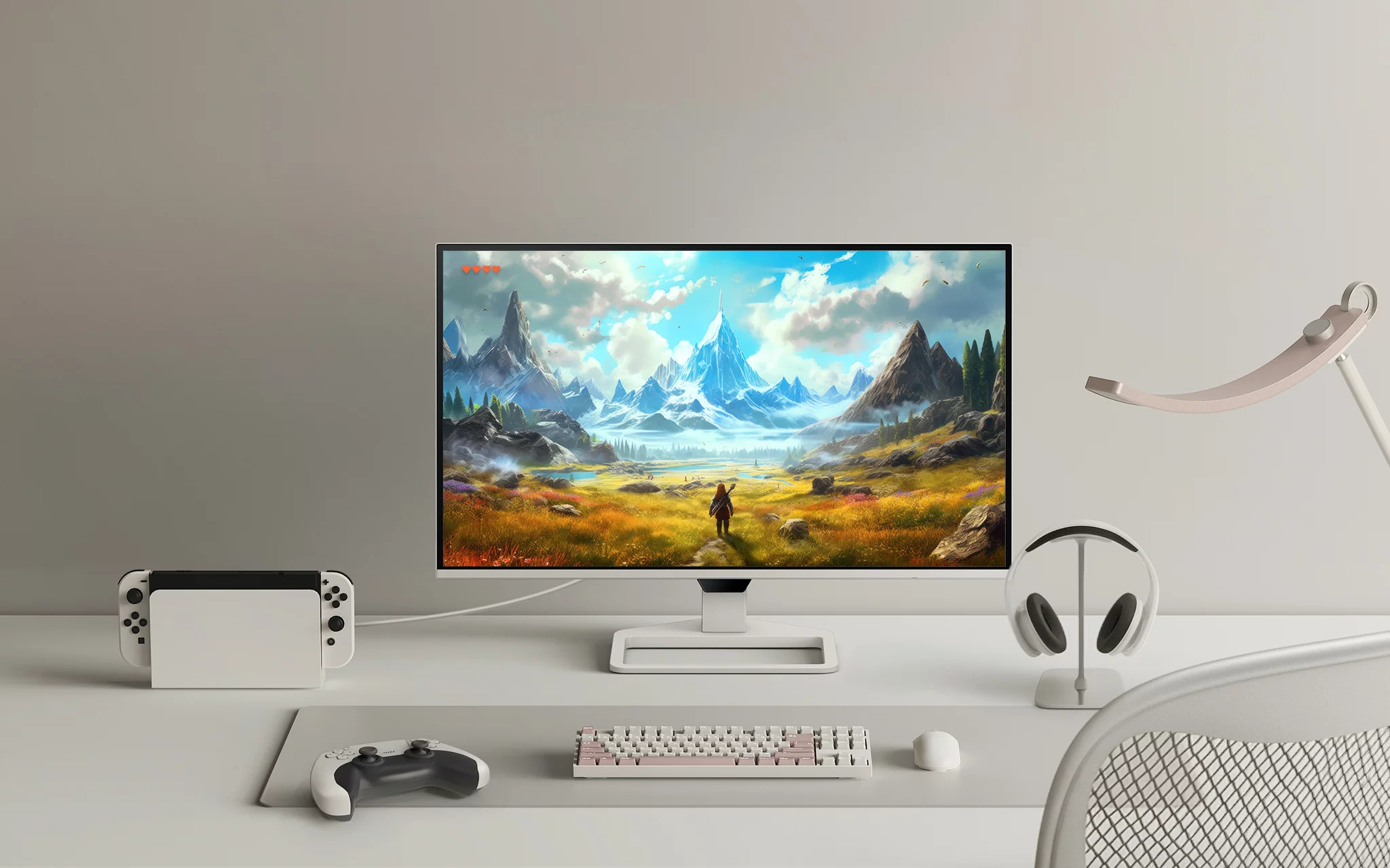 BenQ EW270Q Monitor PC 68,6 cm (27) 2560 x 1440 Pixel 2K Ultra HD LCD Bianco