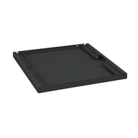 TRITON Shelf with perforation 1U 950mm - Schwarz - 80 kg - 1U - 950 mm