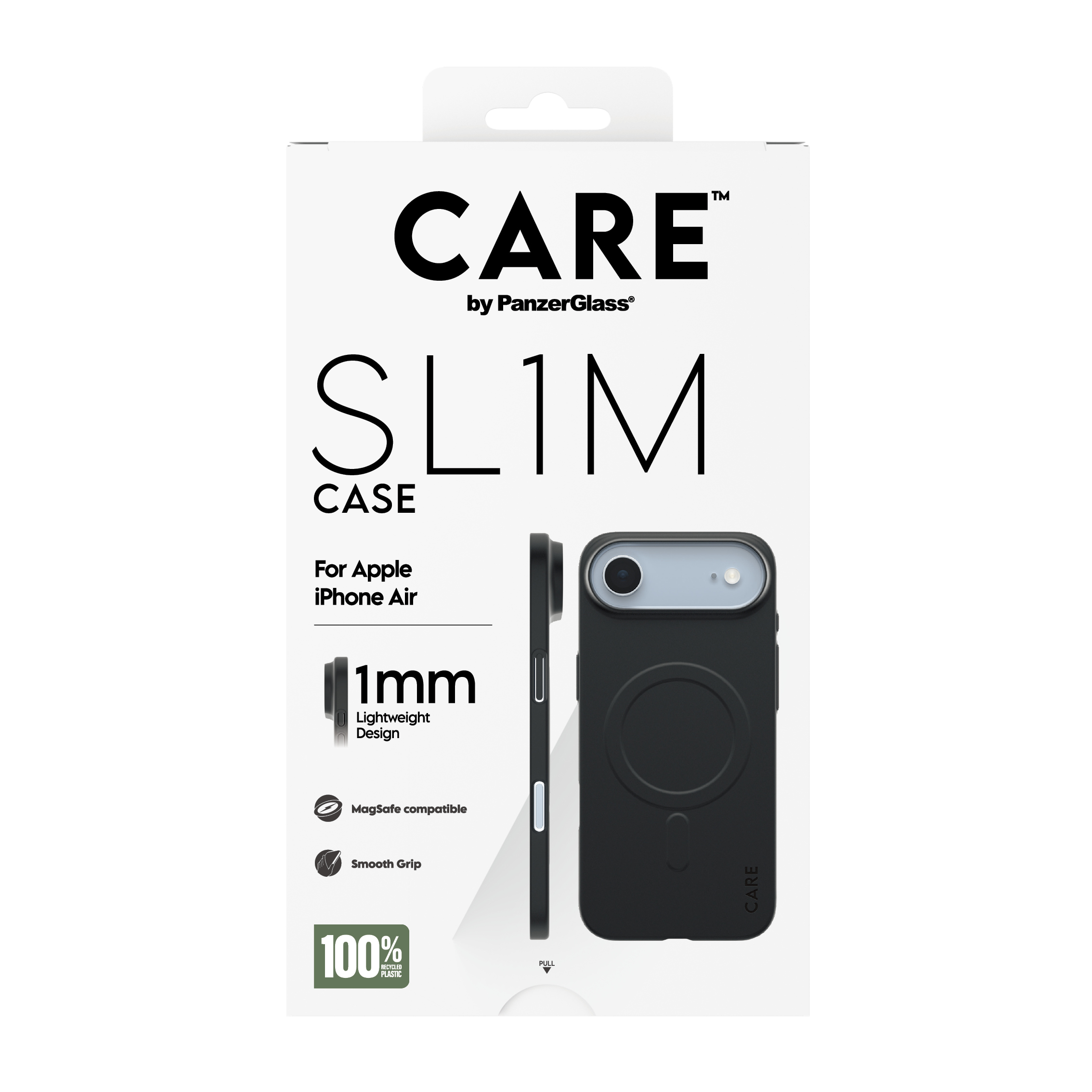 PanzerGlass CARE by � SL1M Case Black w. MagSafe iPhone Air