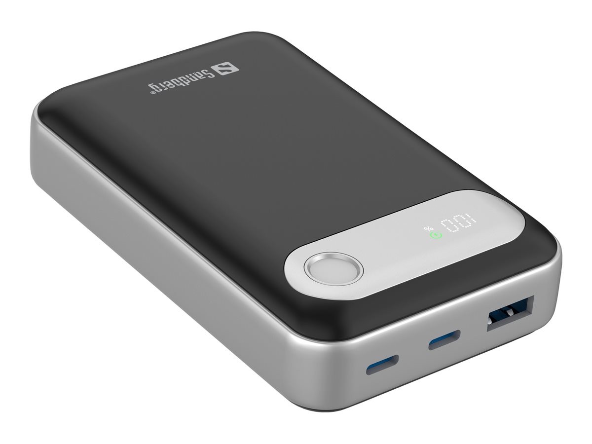 Sandberg 421-41 batteria portatile Polimeri di litio (LiPo) 20000 mAh Nero, Argento