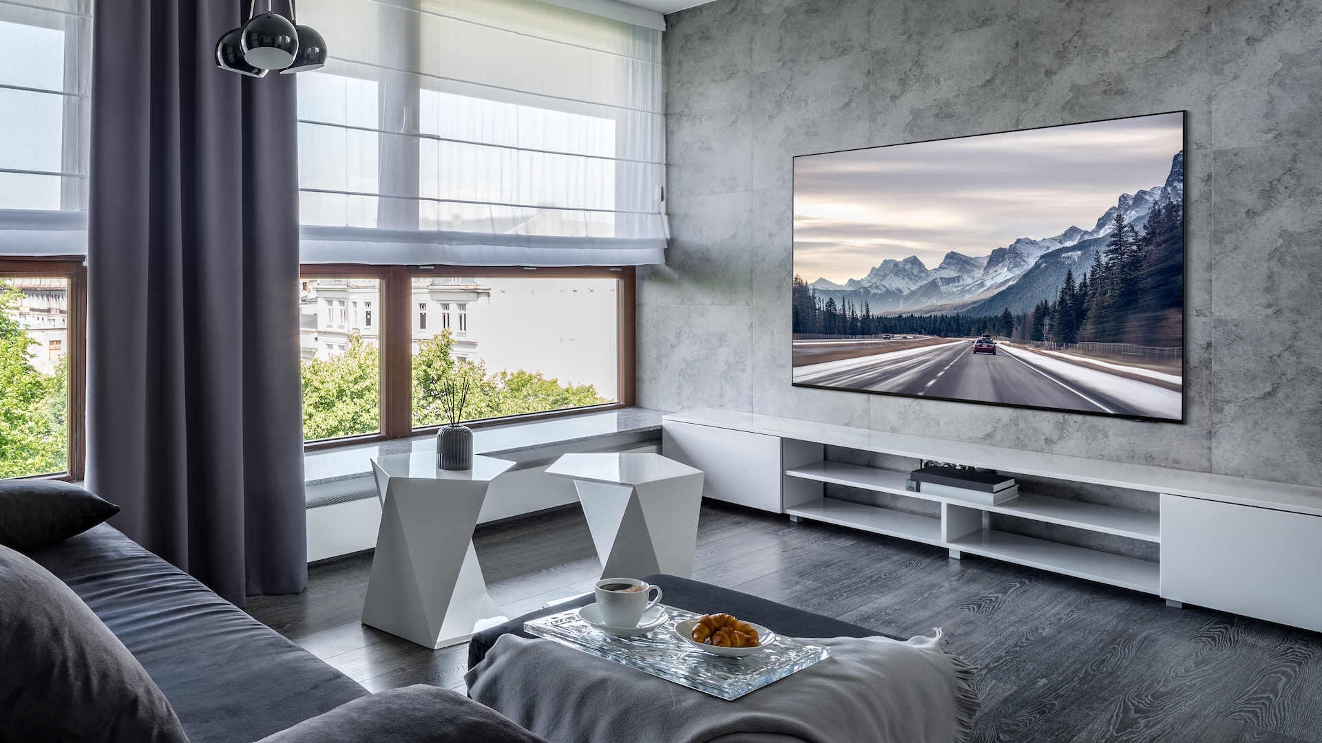 Samsung GQ55S95DAT 139.7 cm (55) 4K Ultra HD Smart TV Wi-Fi Black