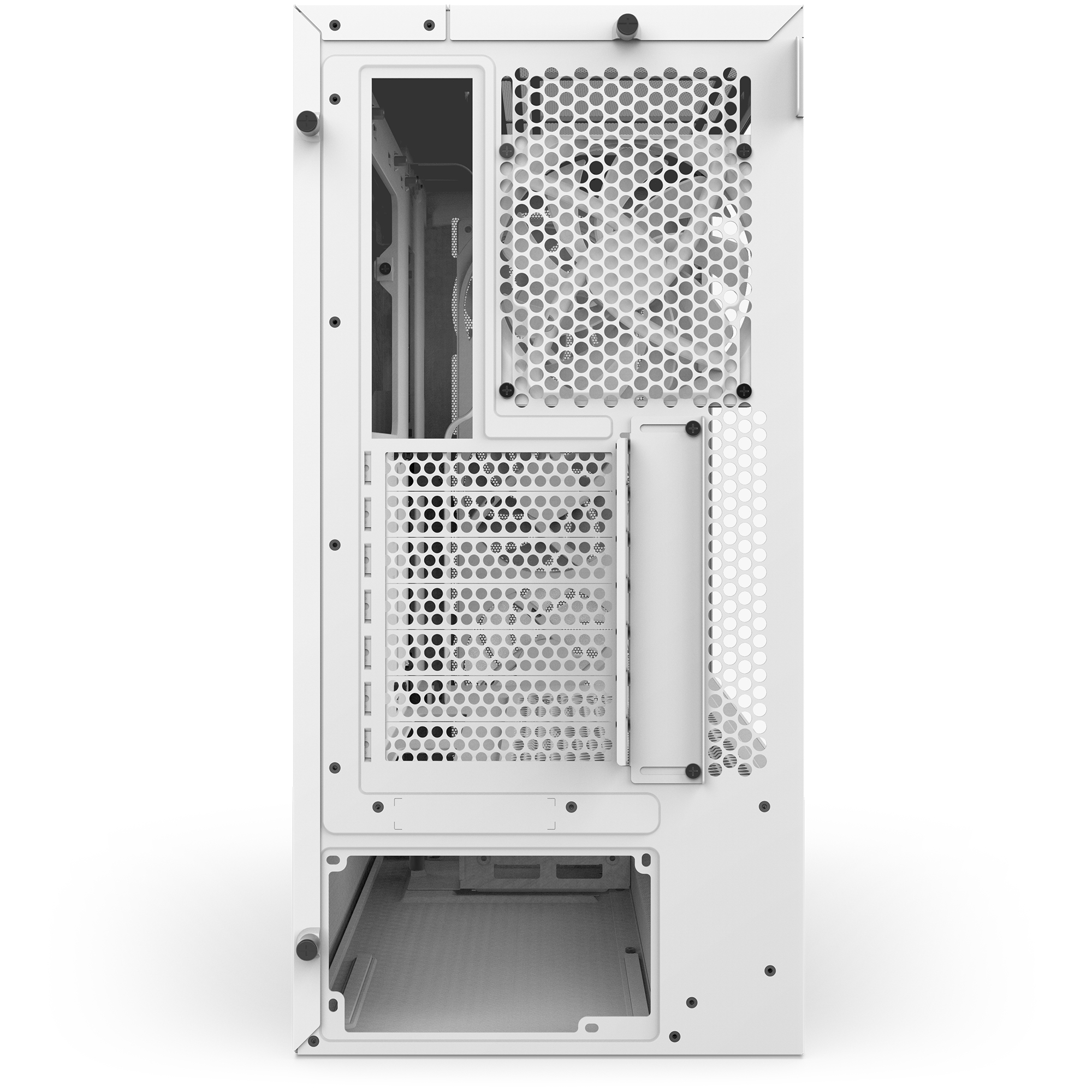 NZXT H series H5 Flow - Mid tower - E-ATX - Seitenteil mit Fenster (geh�rtetes Glas)