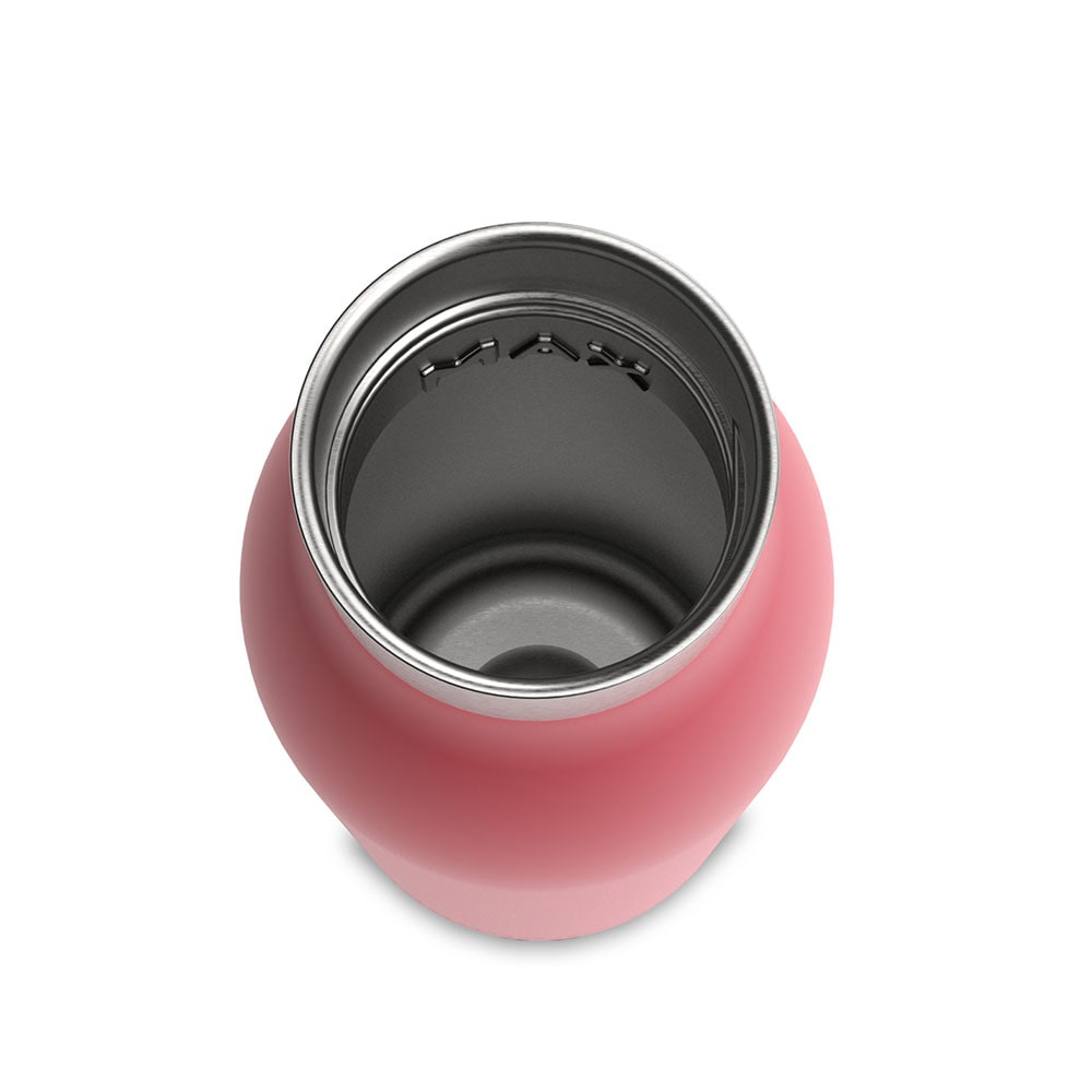 EMSA Bludrop Color N3110400 borraccia Fitness, Sport 500 ml Acciaio inox Corallo