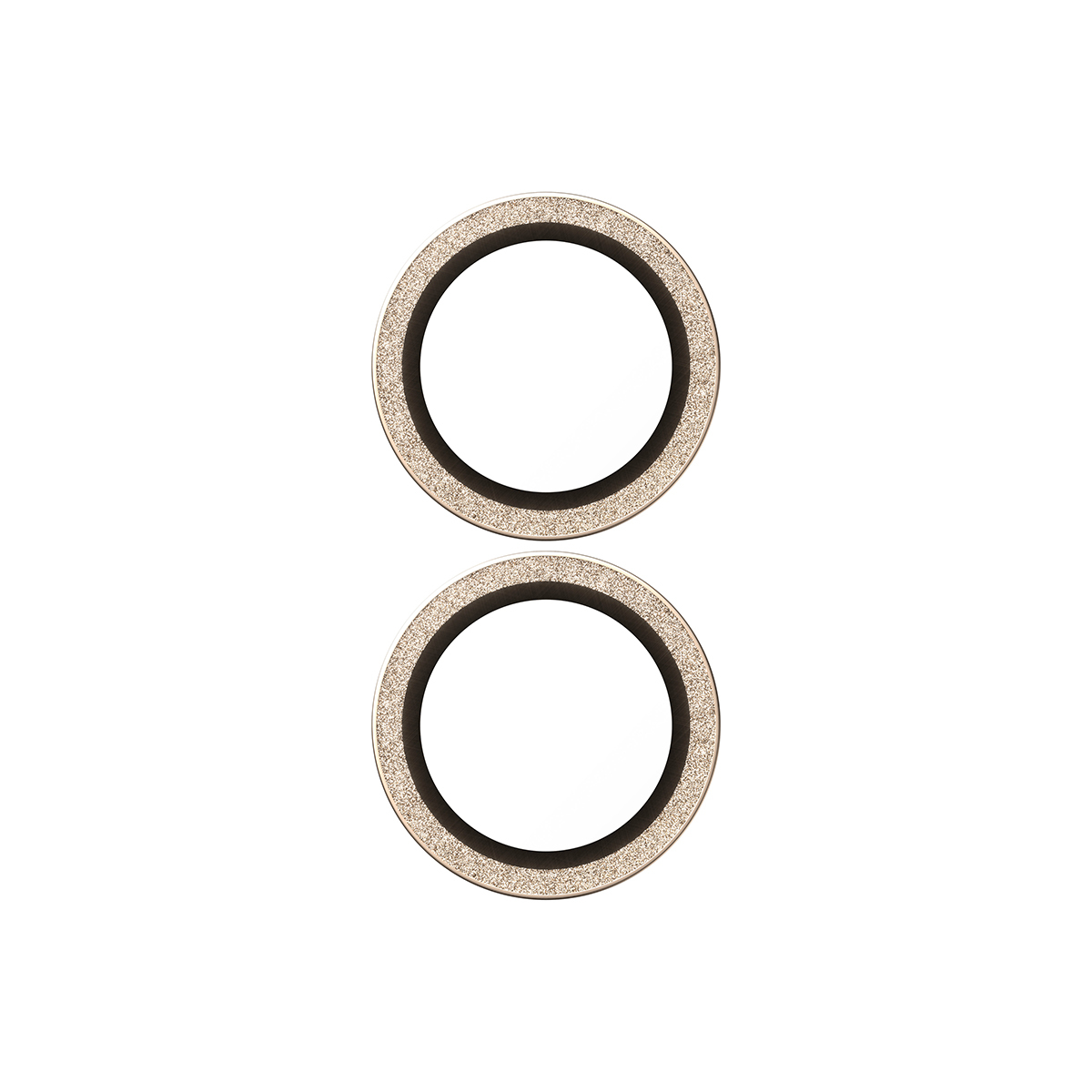 PanzerGlass � Hoops� Camera Lens Protector Glitter Gold iPhone 17 | iPhone 16 | 16 Plus Protection d�cran transparent Apple 1 pi�ce(s)