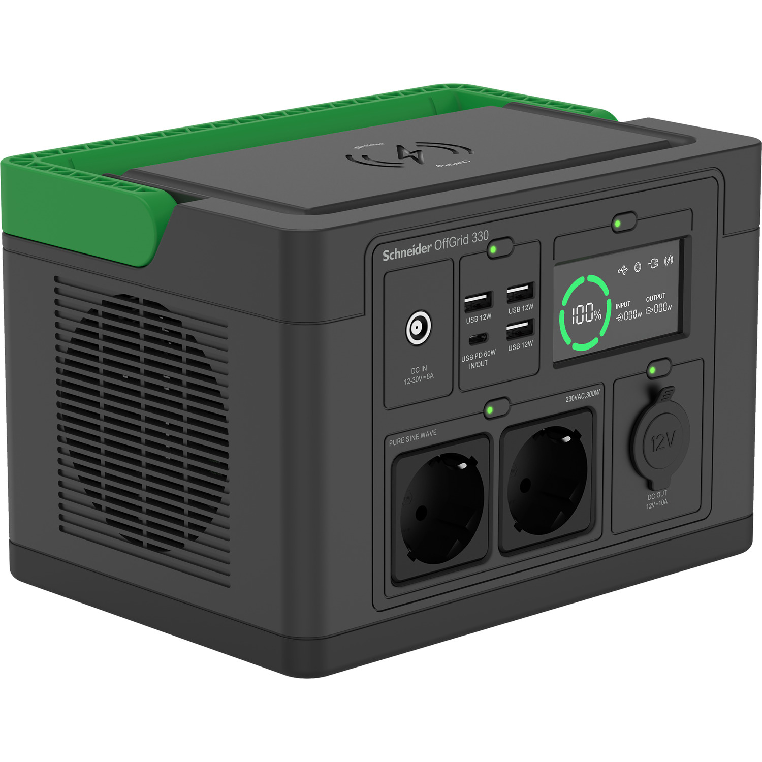 APC PPS330-GR estacin de energa porttil In de litio 3,3 kg