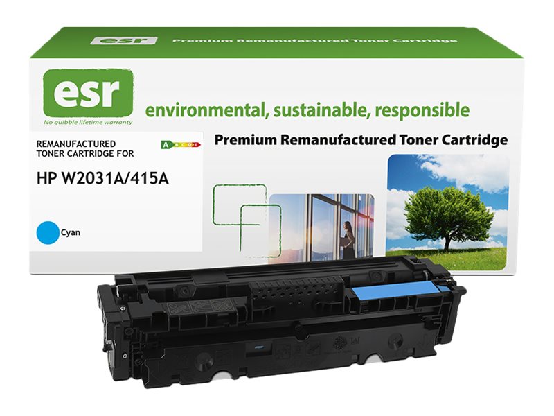 Armor ESR - Cyan - kompatibel - Box - wiederaufbereitet - Tonerpatrone (Alternative zu: HP 415A)
